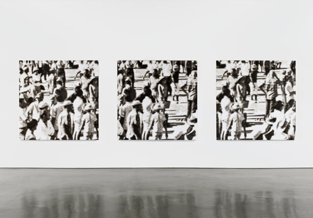 Wayne Gonzales, Waiting Crowd, 2008-2011