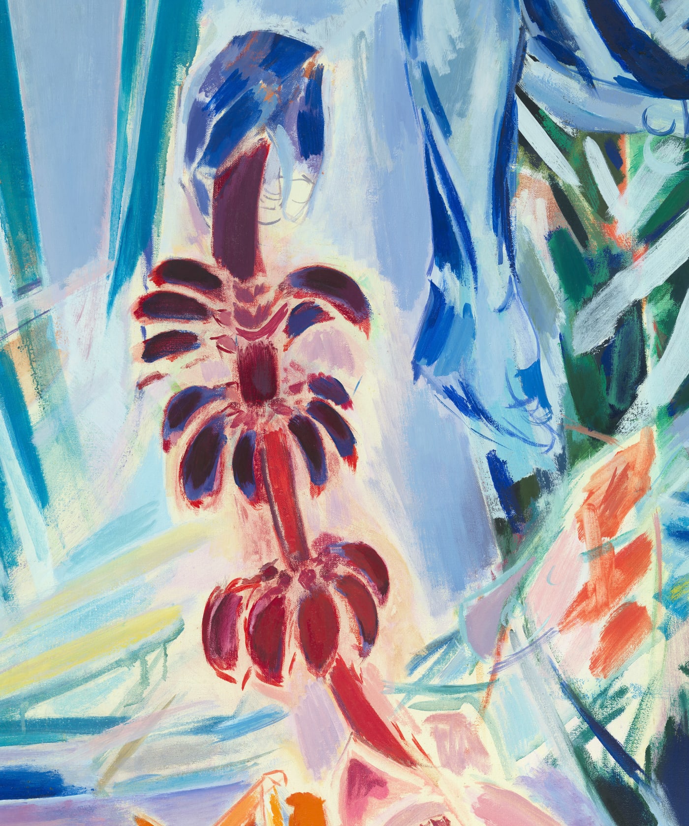 Denzil Forrester, Blue Tent, 1984