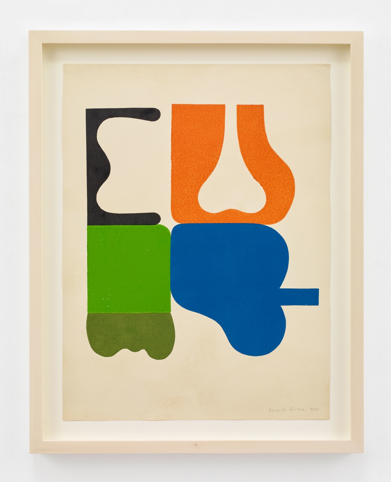 Ilona Keserü, Detail of Message, 1970