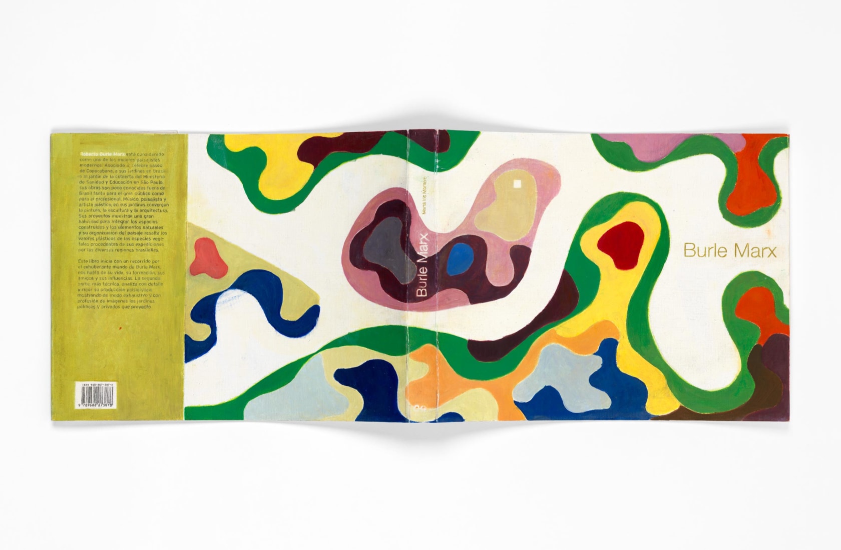 Juan Araujo, Book Cover Burle Marx: el paisaje Lirico, 2015