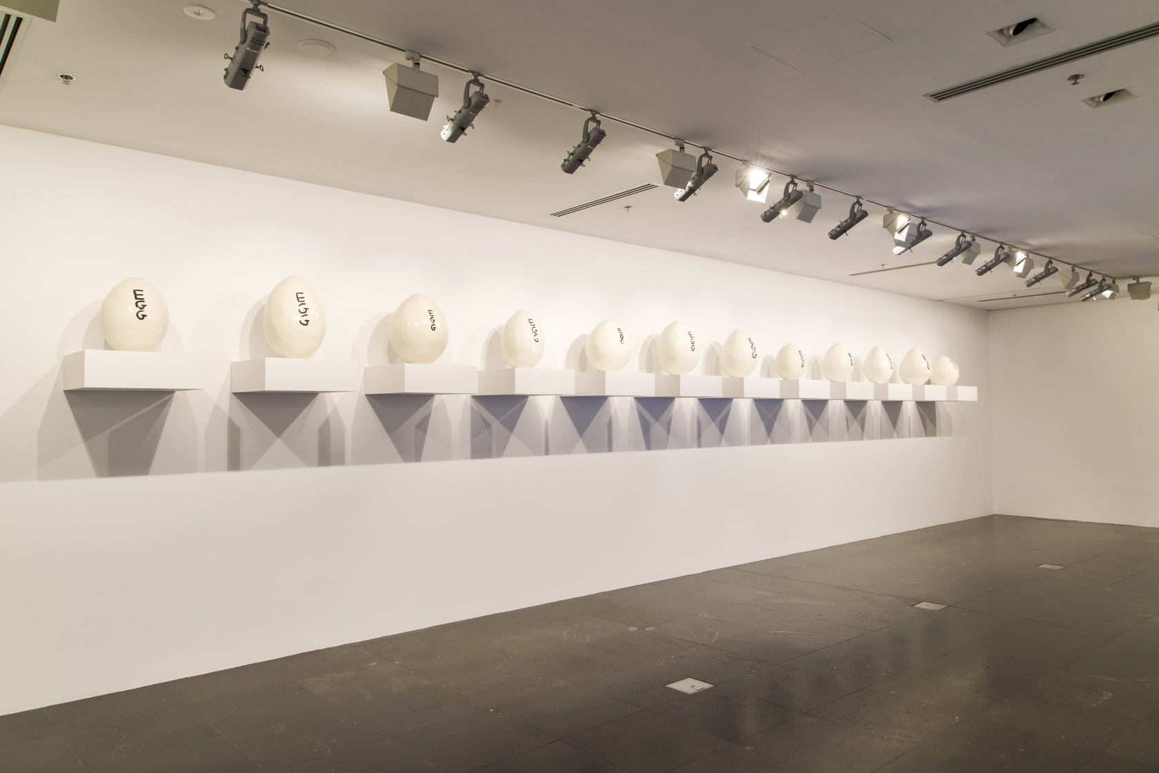 David Shrigley, Eggs, 2011