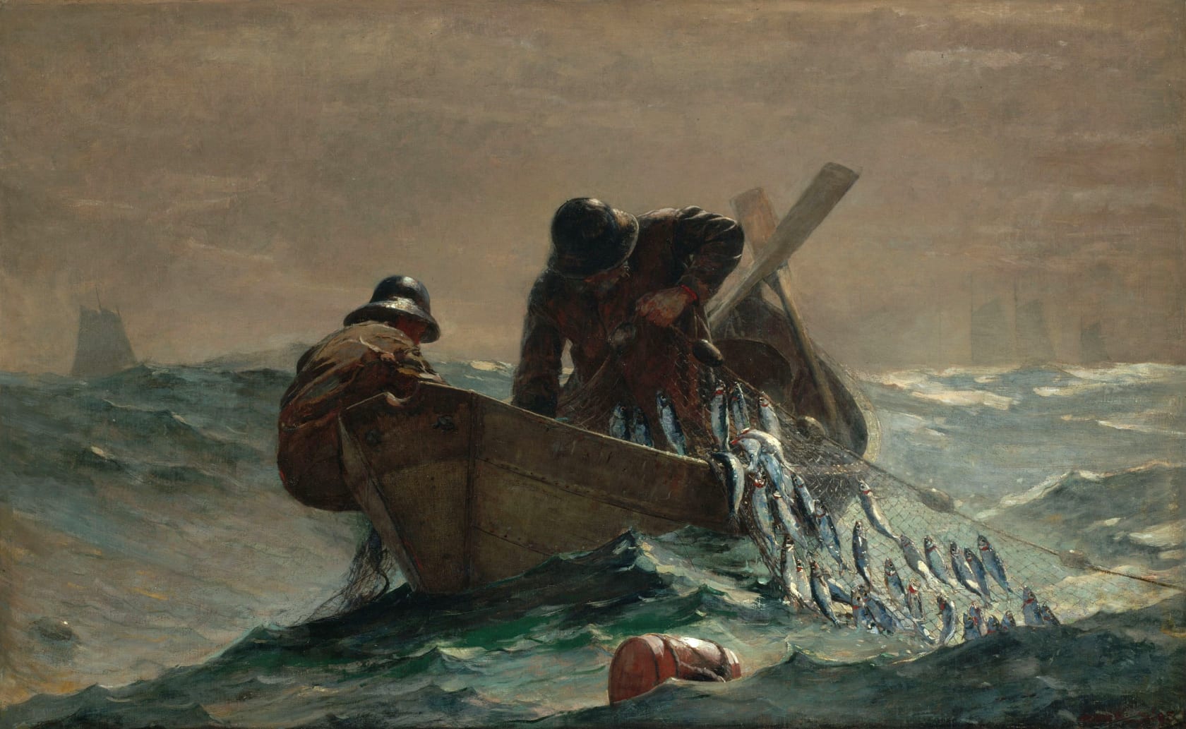 Kehinde Wiley, The Herring Net (Zakary Antoine and Samedy Pierre Louisson), 2017