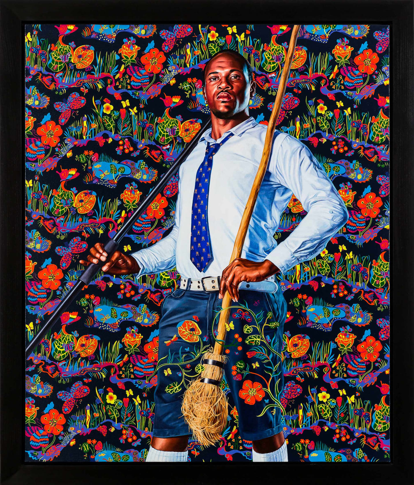 Kehinde Wiley, A Boy As a Shepherd, 2015 Stephen