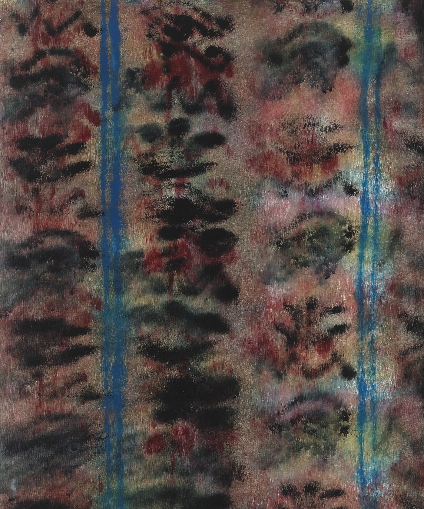 Luiz Zerbini, Small rectangular slice of pattern 6, 2020