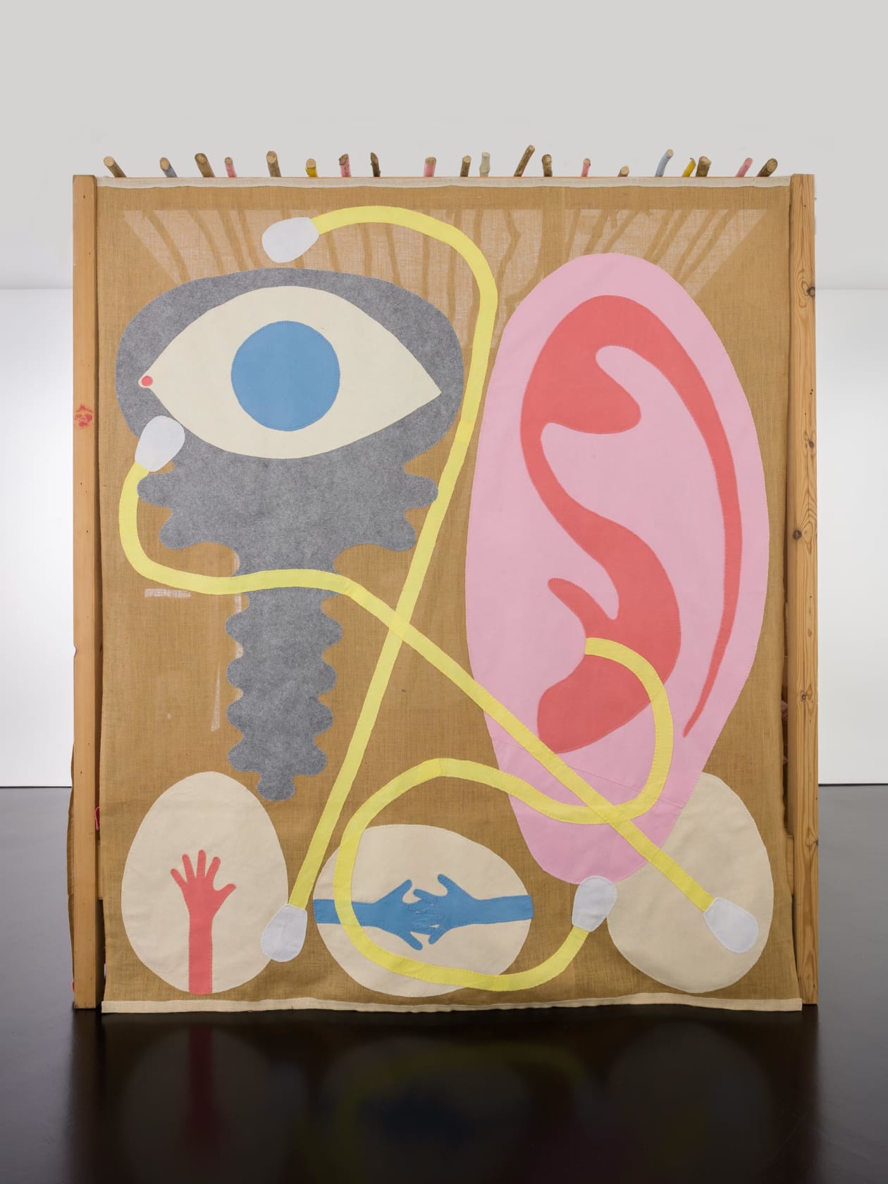 Jonathan Baldock, My Biggest Fear Is That Someone Will Crawl Into It, 2017