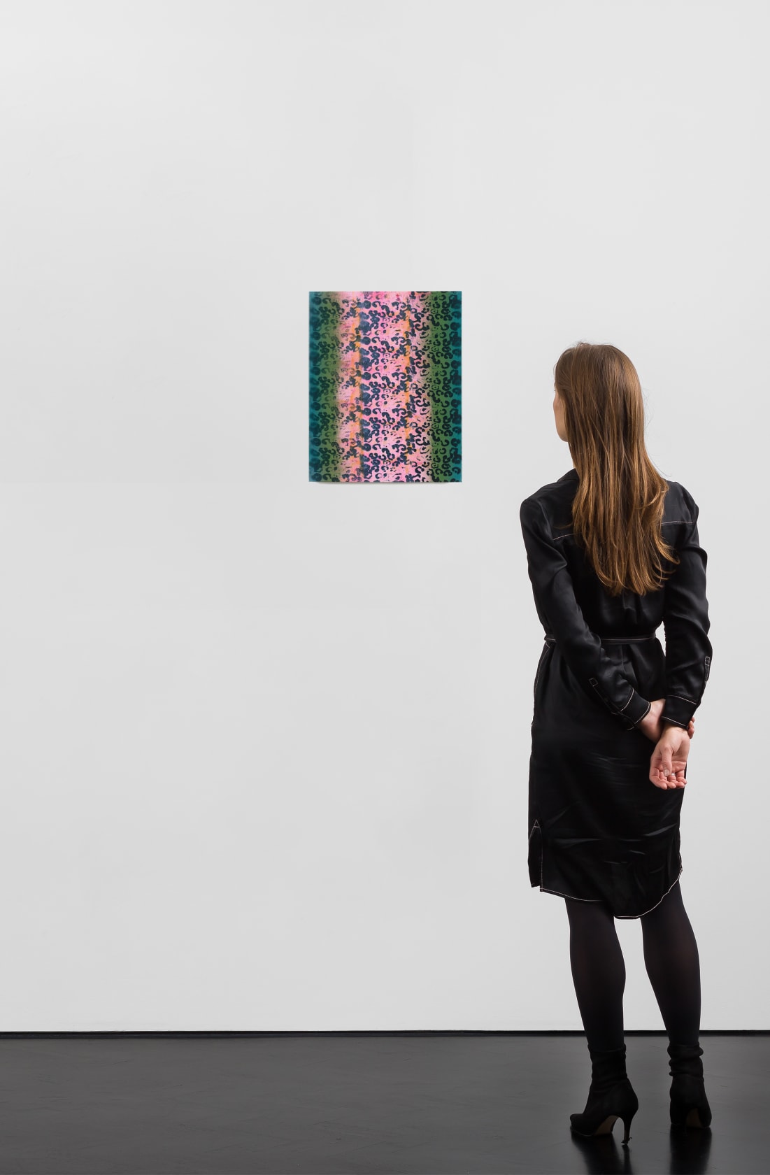Luiz Zerbini, Small rectangular slice of pattern 4, 2020