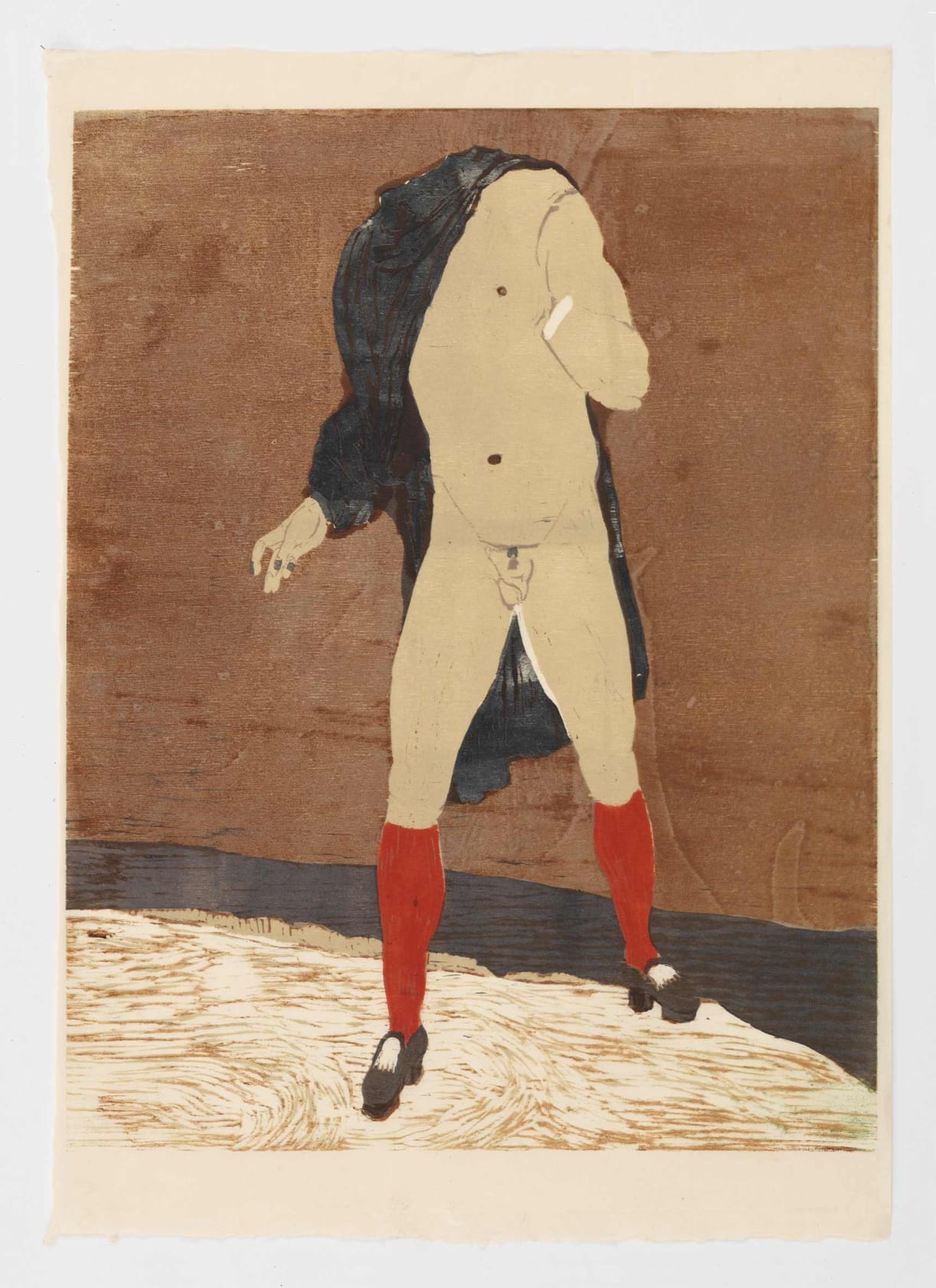 Mamma Andersson Headless Man in Stockings, 2015