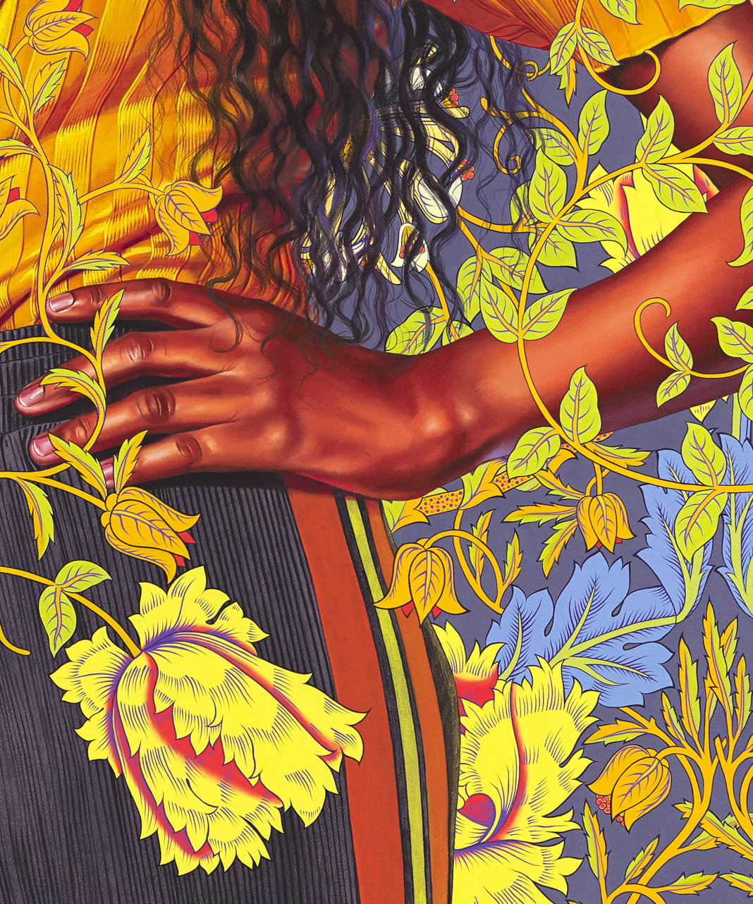 Kehinde Wiley, Portrait of Savannah Essah, 2020