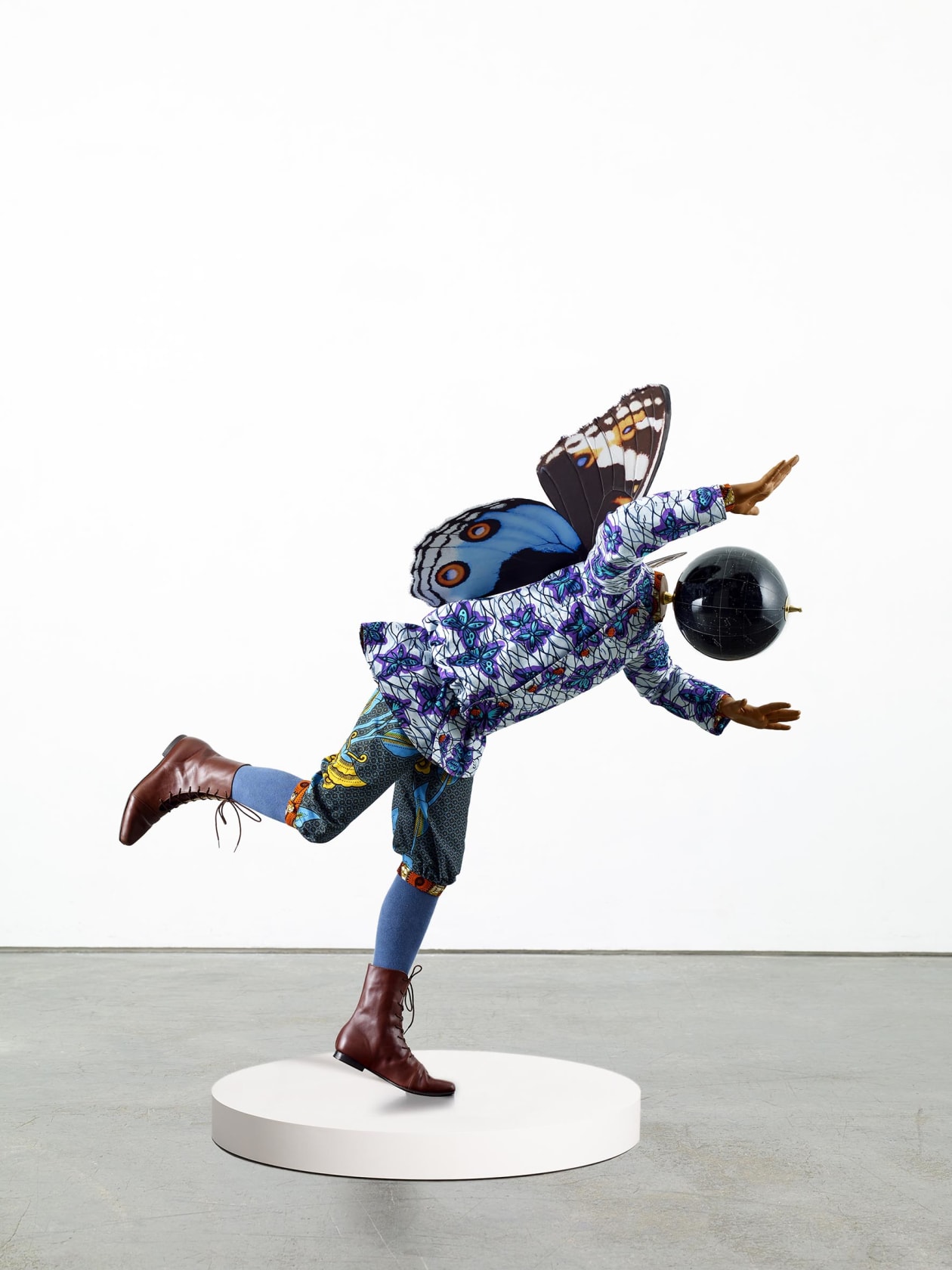 Yinka Shonibare CBE RA, Butterfly Kid (Boy) IV, 2019 Stephen Friedman