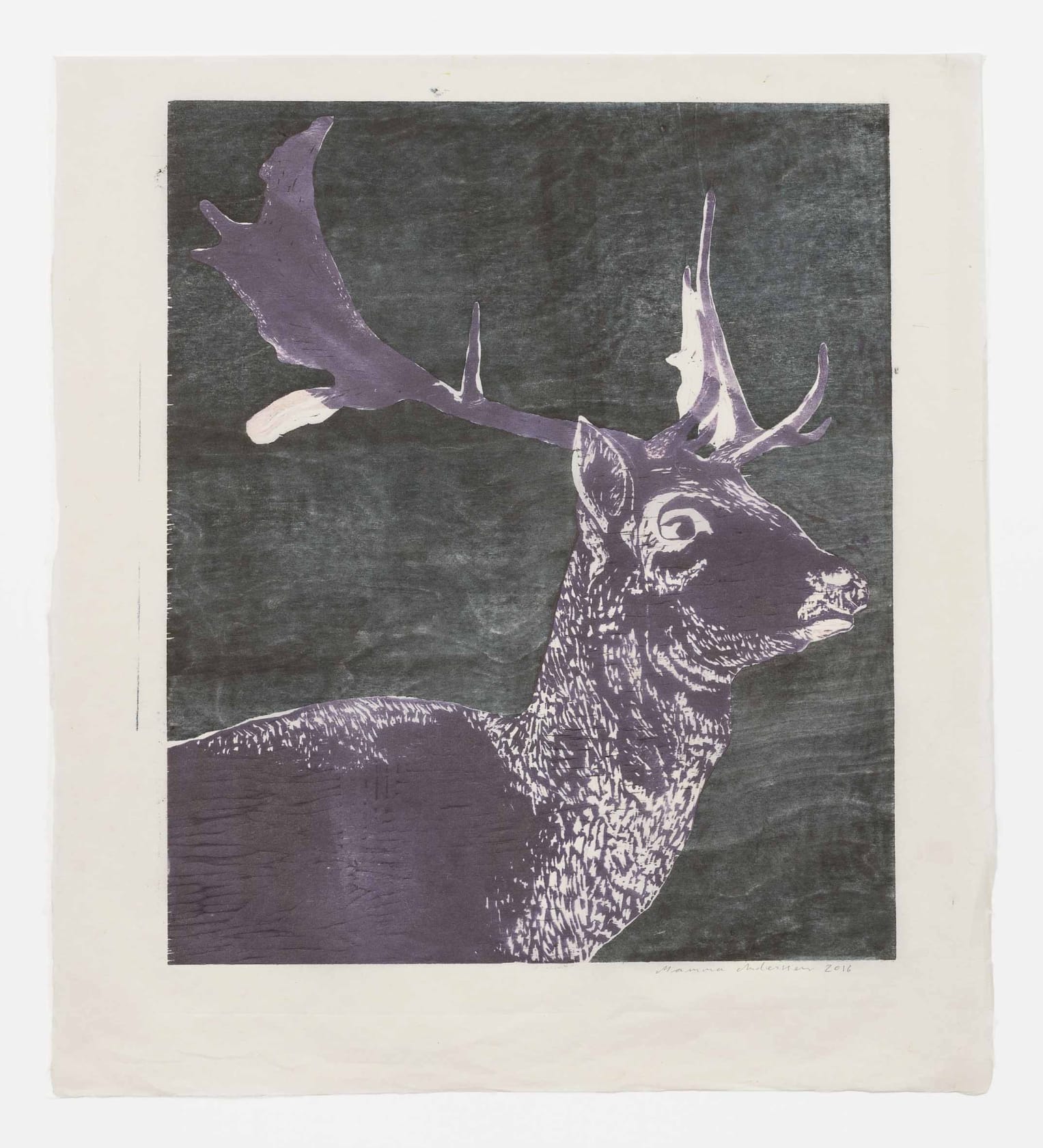 Mamma Andersson, The Fallow Deer, 2016