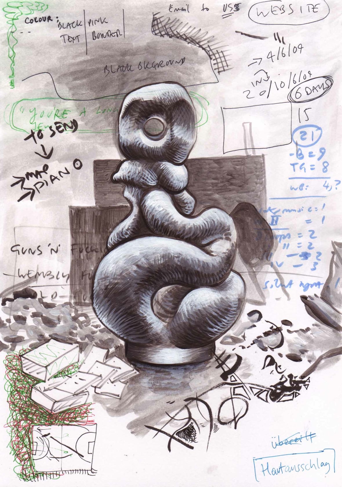 Paul McDevitt, Notes to Self: 28 September 2009, 2009
