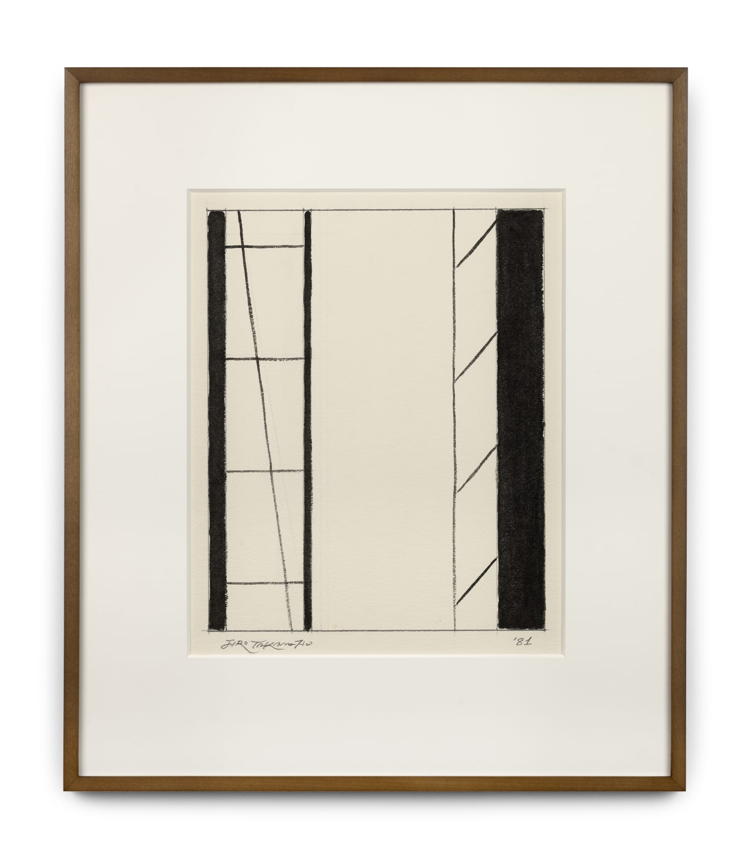 Jiro Takamatsu, Space in Two Dimensions, 1981
