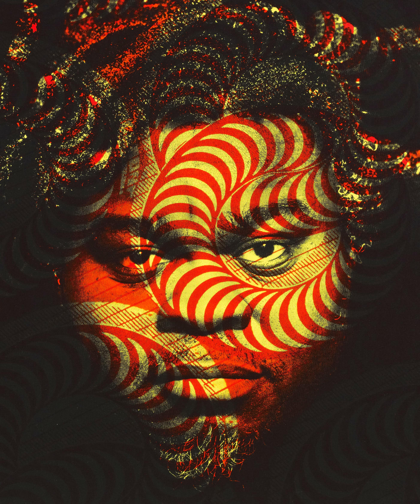 Yinka Shonibare CBE Self Portrait (after Warhol) 5, 2013