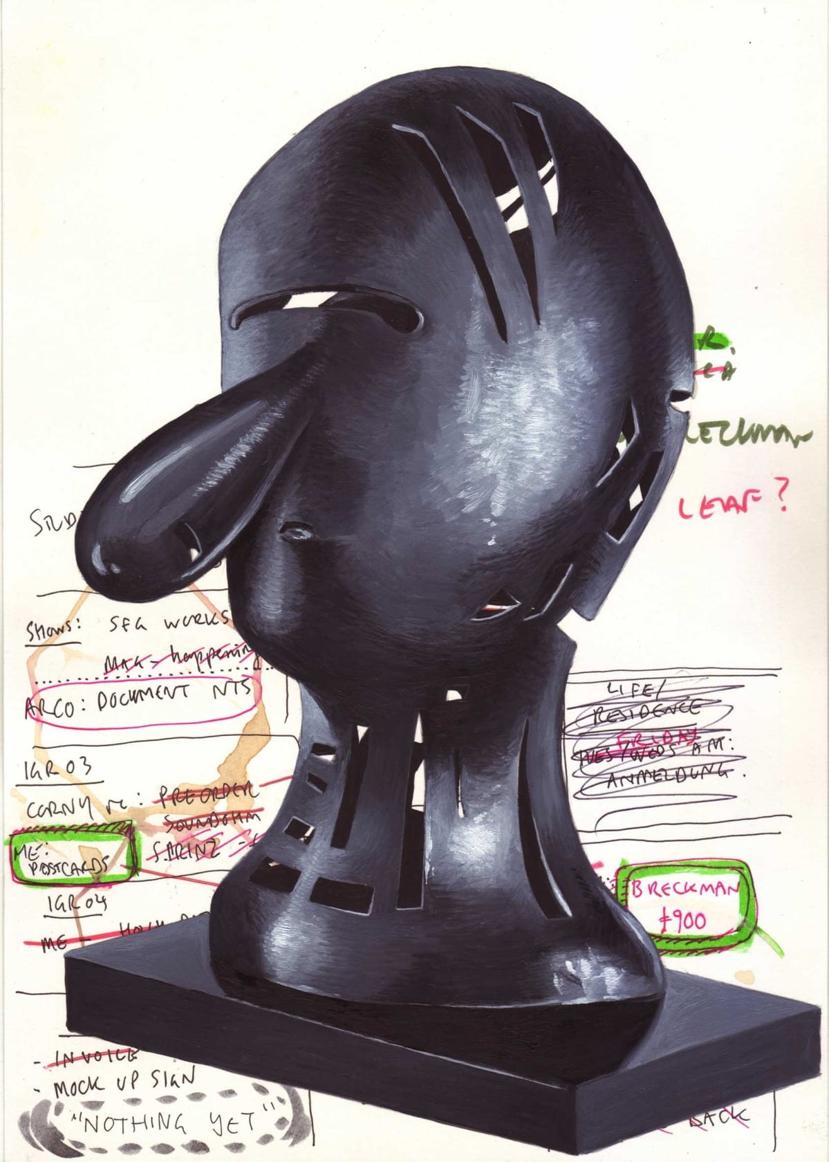 Paul McDevitt, Notes to Self: 2 March 2014, 2014