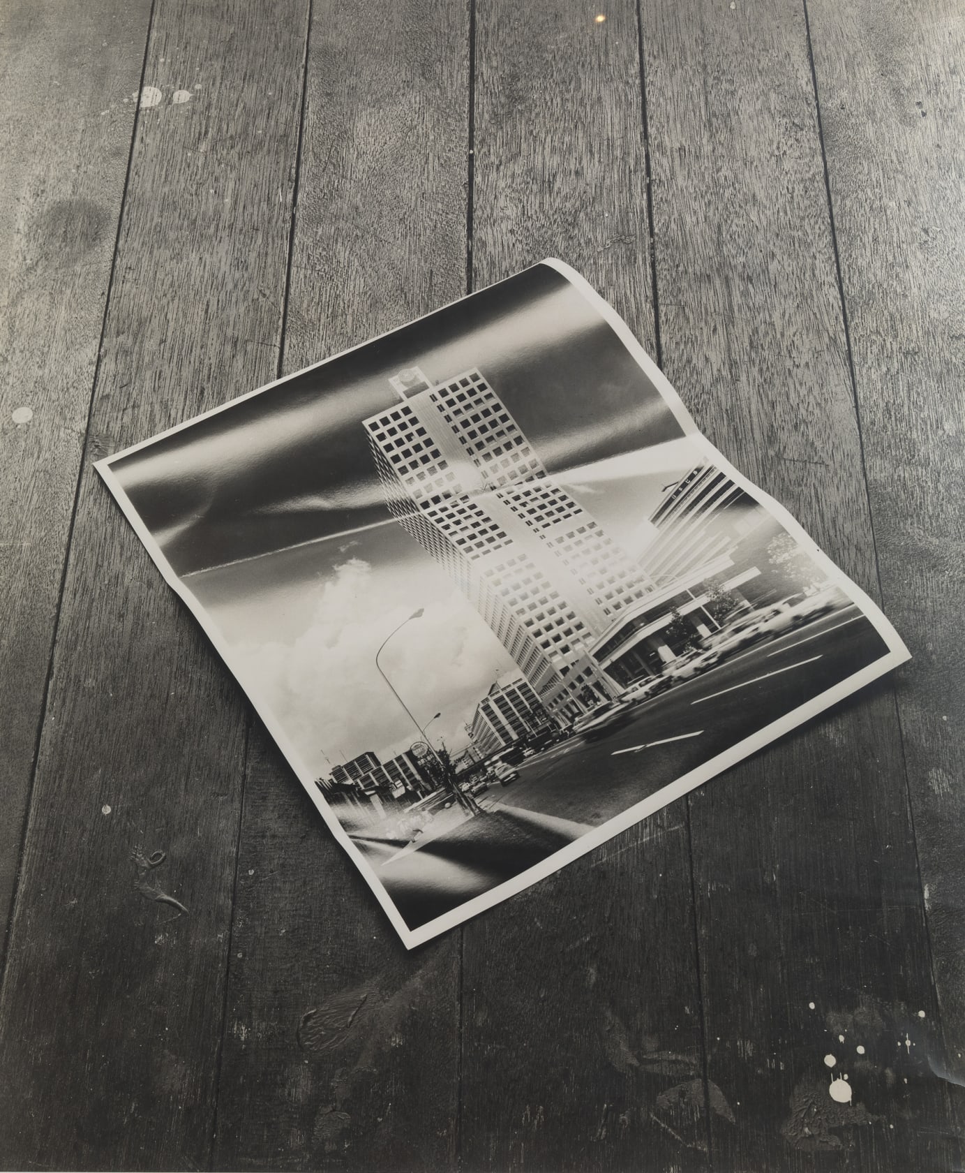 Jiro Takamatsu, Photograph of Photograph Drawing No.803, 1973 - 1974