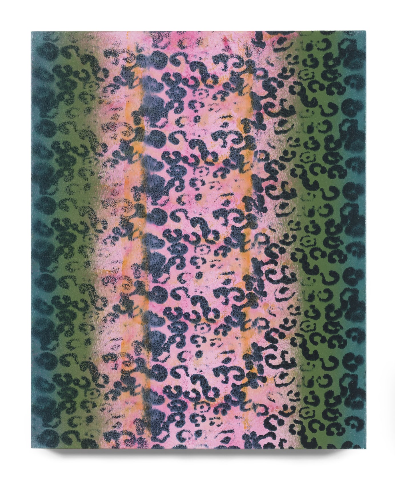 Luiz Zerbini, Small rectangular slice of pattern 4, 2020