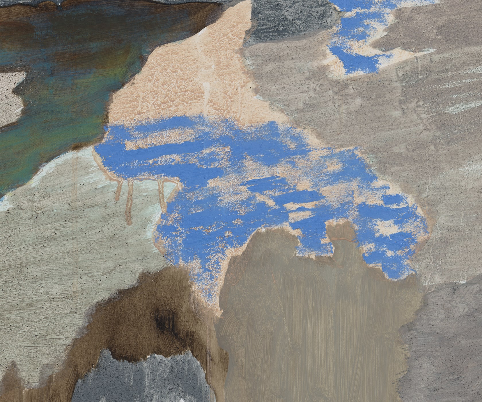 Andreas Eriksson, Semaphore (Blue Fragment), 2020