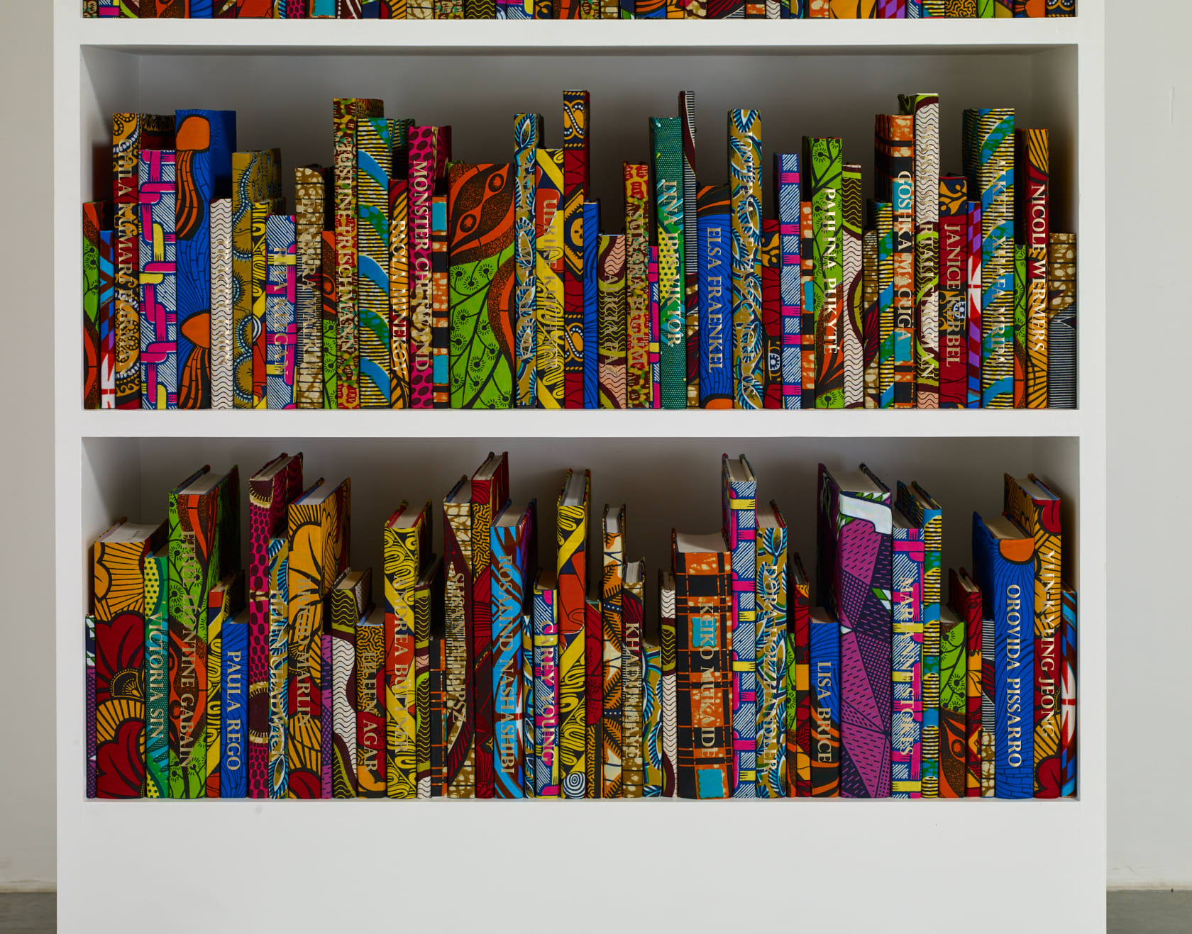 Yinka Shonibare CBE RA British Library Collections (Female Artists), 2020
