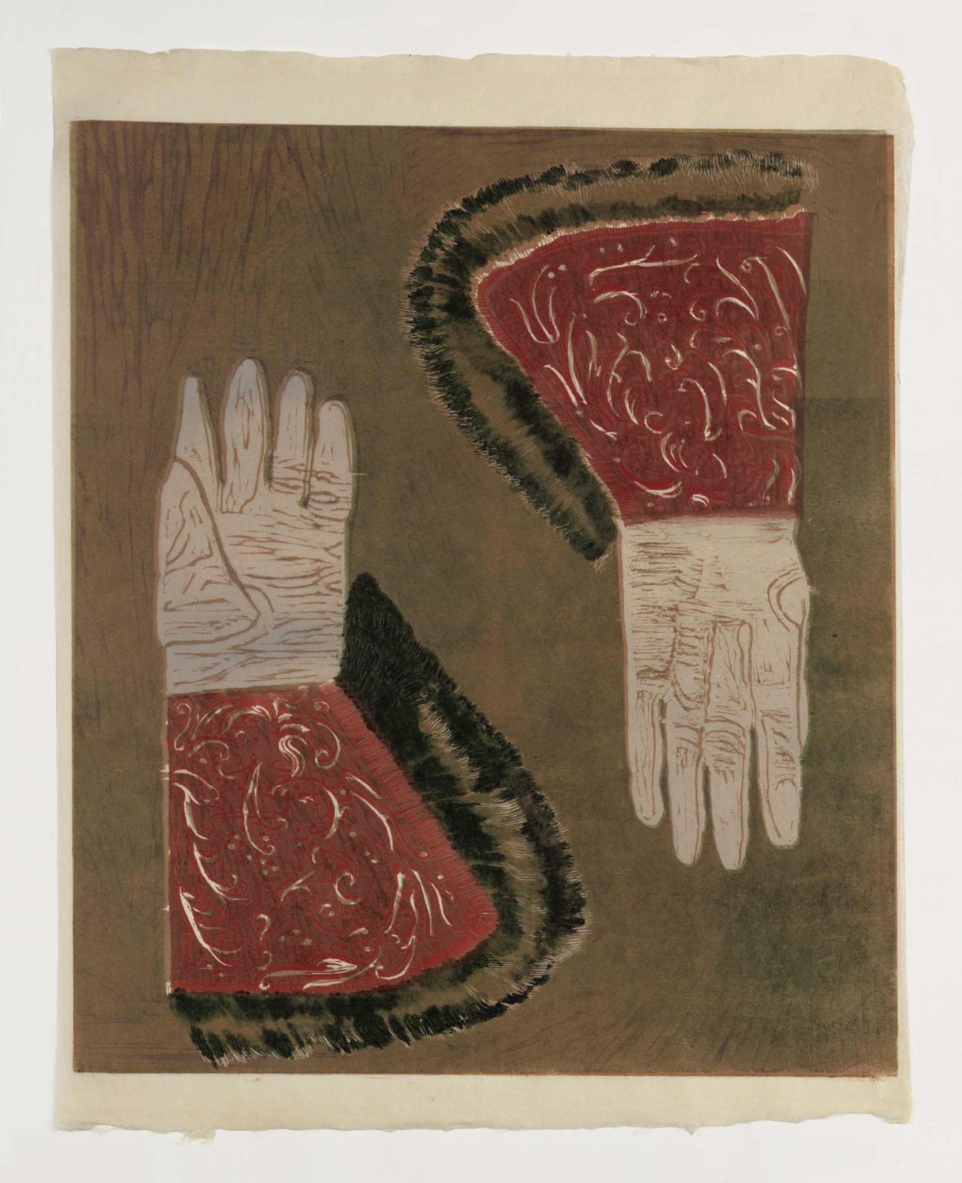 Mamma Andersson, Gauntlets, 2015