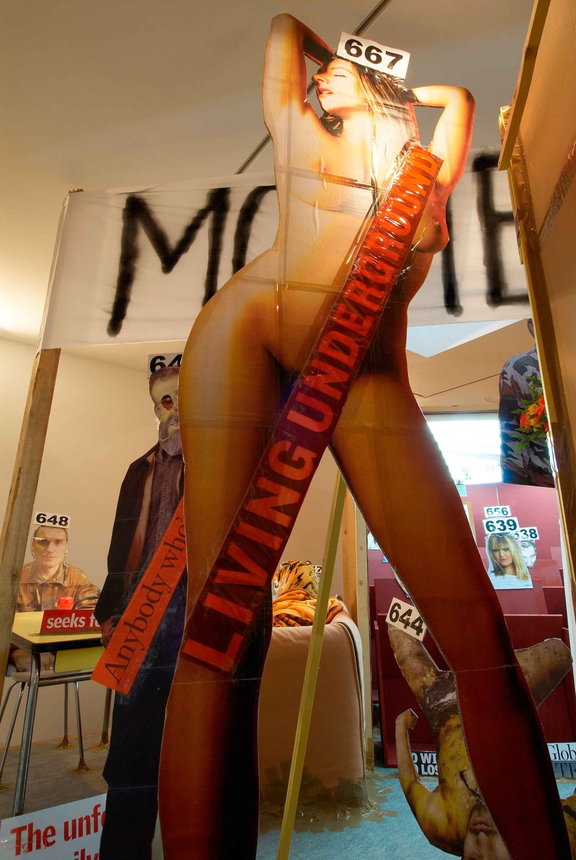 Thomas Hirschhorn, Substitution 2 (Moment of Truth), 2007