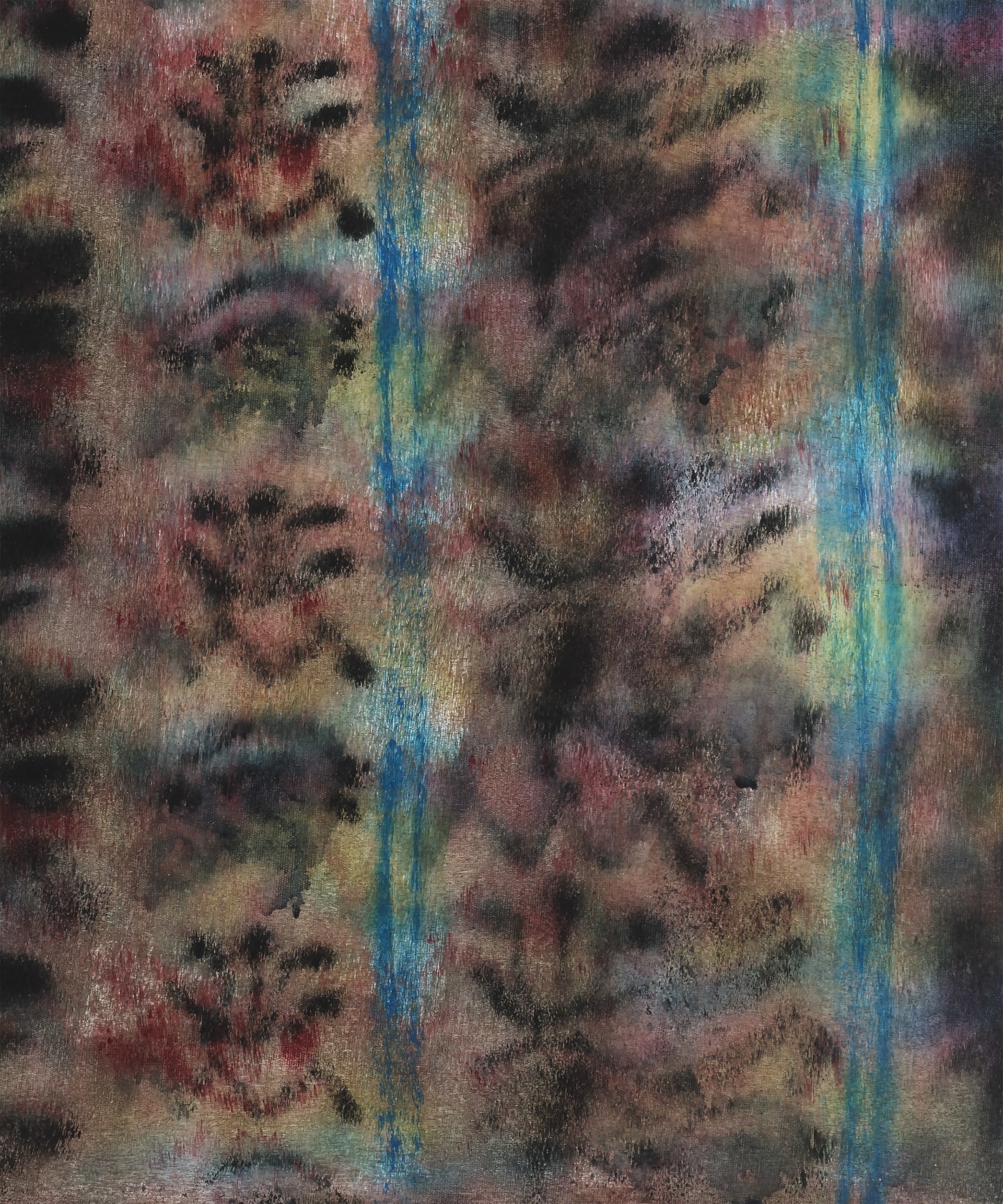 Luiz Zerbini, Small rectangular slice of pattern 6, 2020