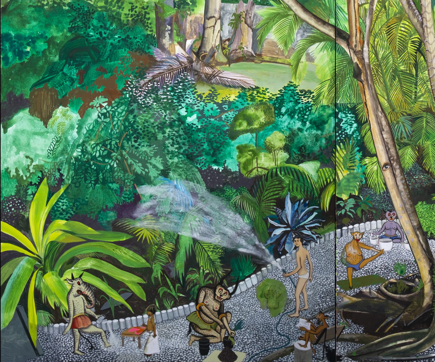 Hulda Guzmán, Wednesday morning, 2019