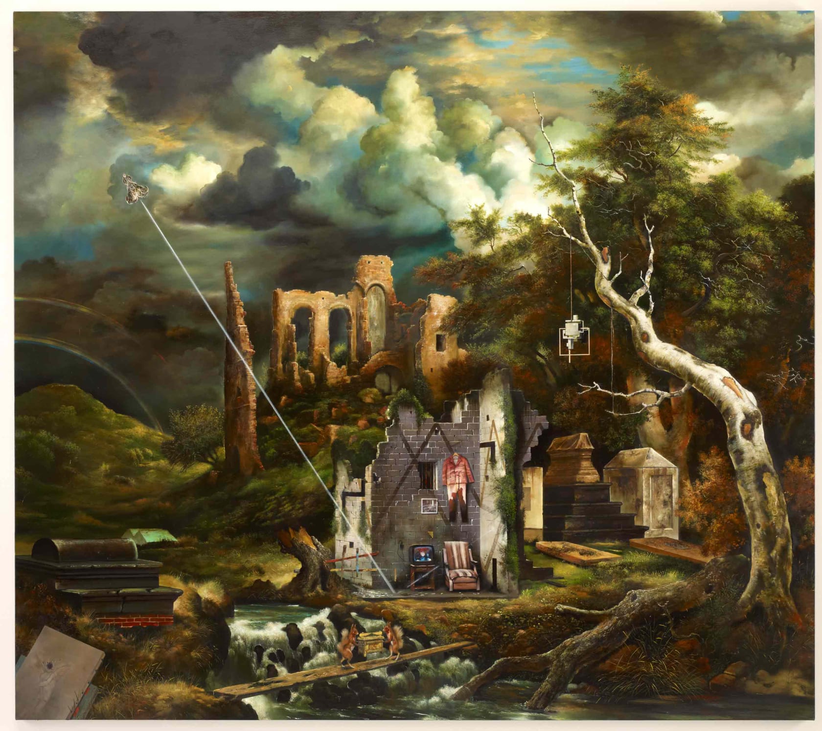 Ged Quinn, A Fable that will Foretell a Parable, 2011