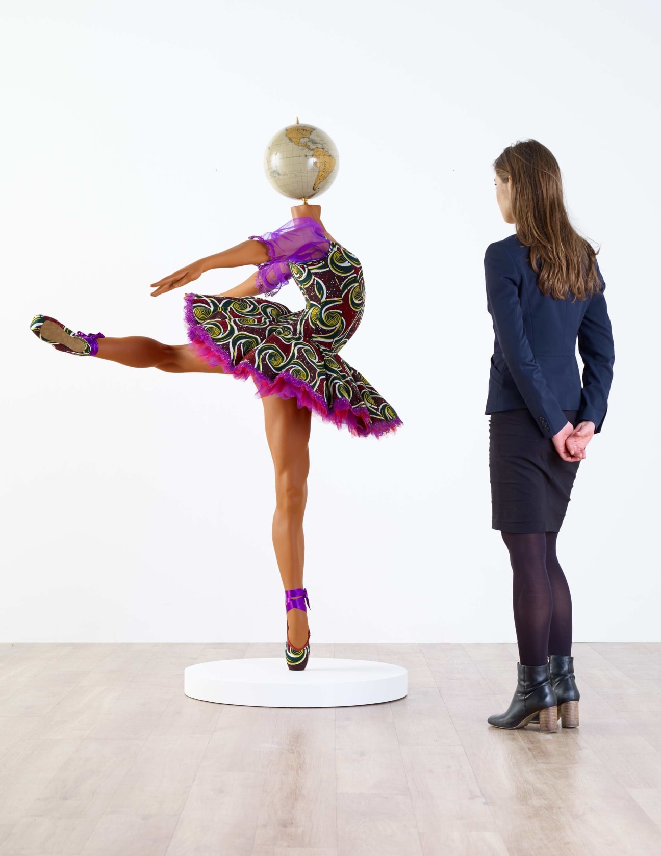 Yinka Shonibare CBE, Globe Head Ballerina, 2012 - 2019