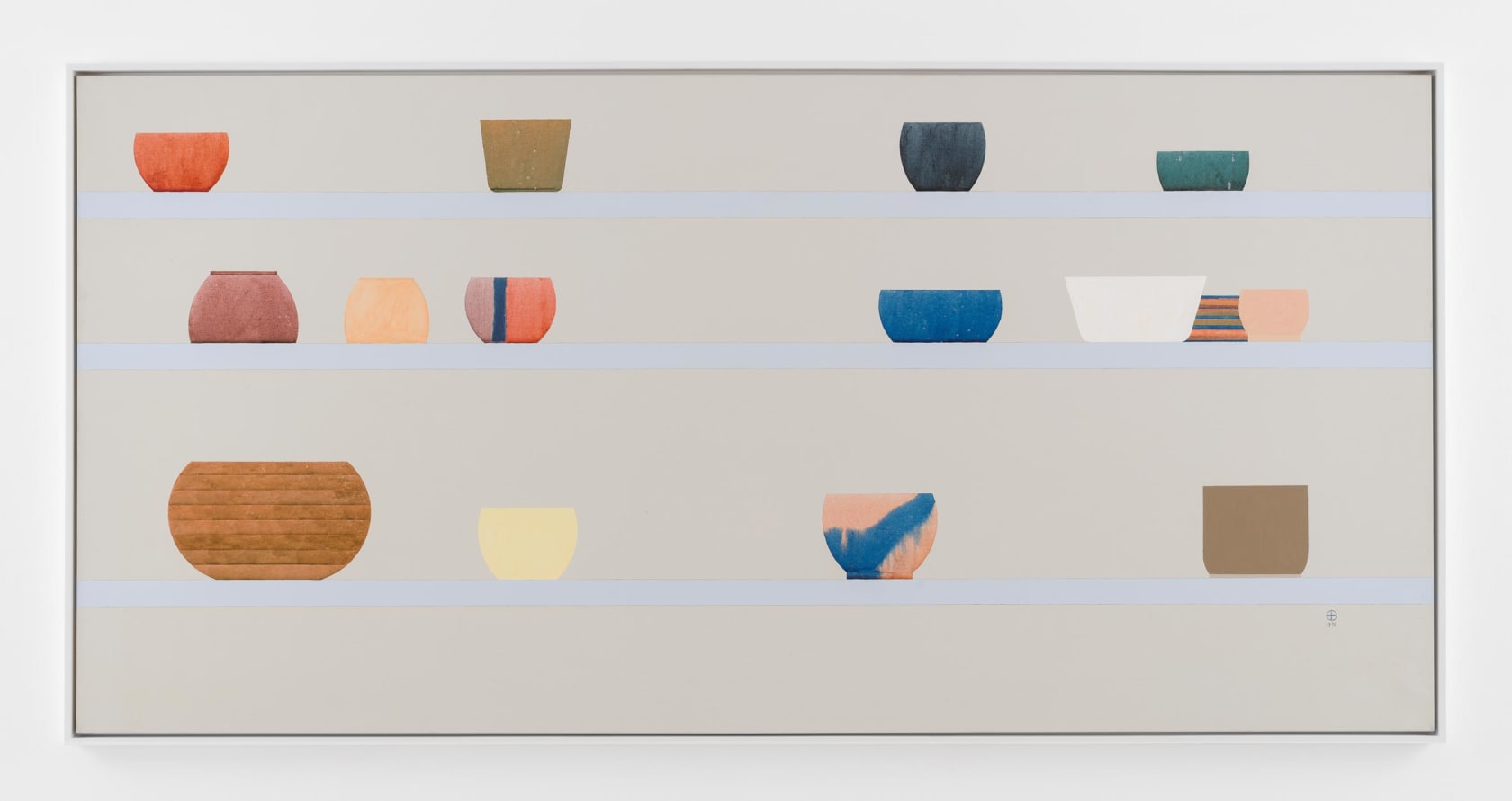Ed Baynard Bowl Painting I, 1976