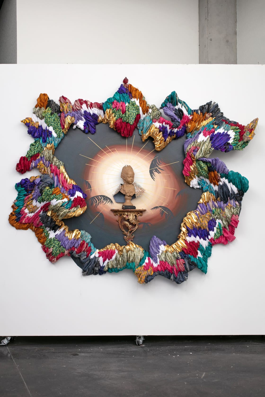 Suchitra Mattai, A cape of glass, a heart of gold, 2021