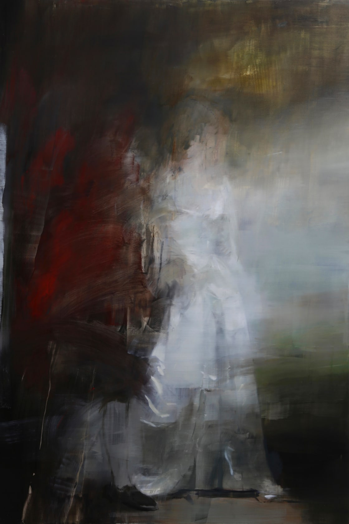 Jake Wood-Evans, Sir Christopher and Lady Sykes, after Romney, 2019