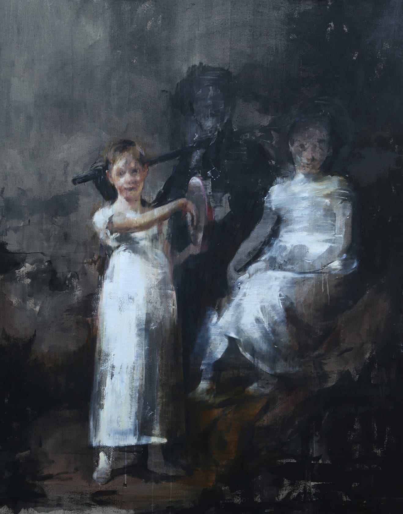 Jake Wood-Evans, The Elphinston Children, after Sir Henry Raeburn, 2016