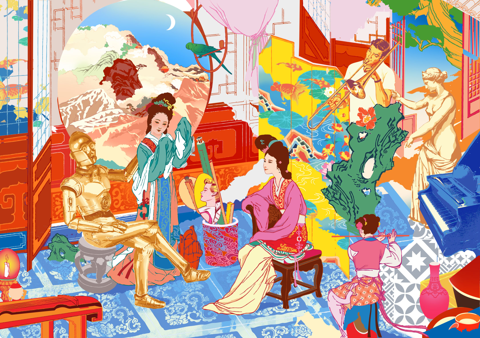 Jacky Tsai, Pleasure Of Roaming, 2018