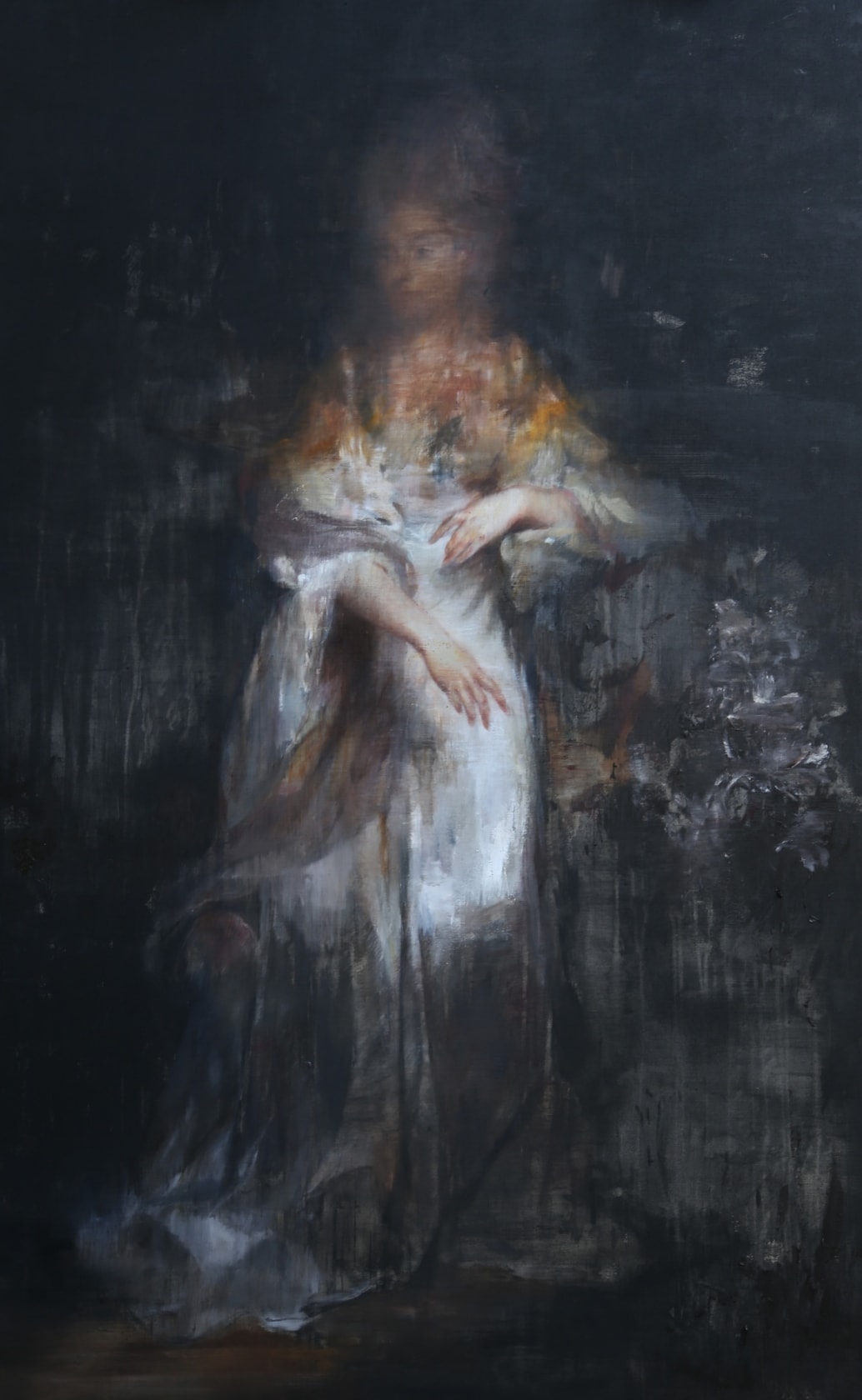 Jake Wood-Evans, Lady Bampfylde, after Reynolds, 2016