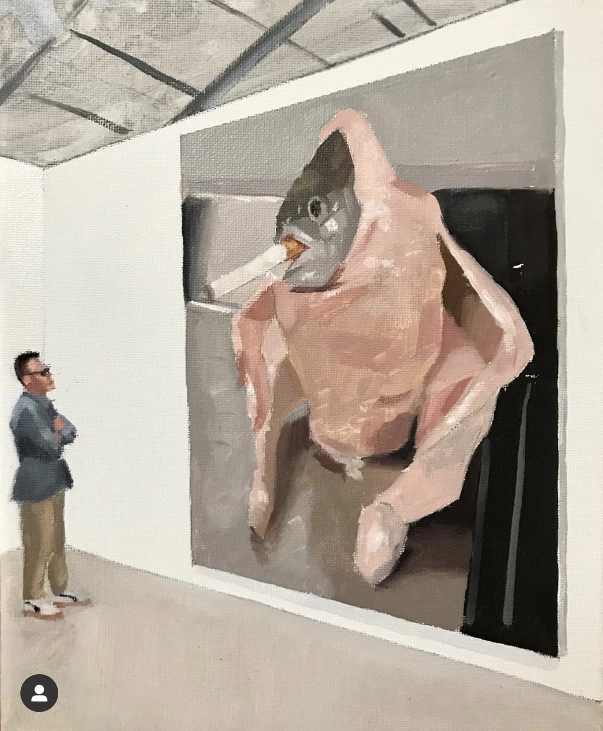 Mauro Martinez Painting Is Just Slow Memes 2020 Unit London