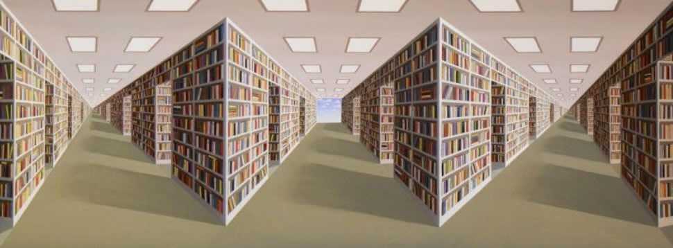 Patrick Hughes The End of Infinity, 2010