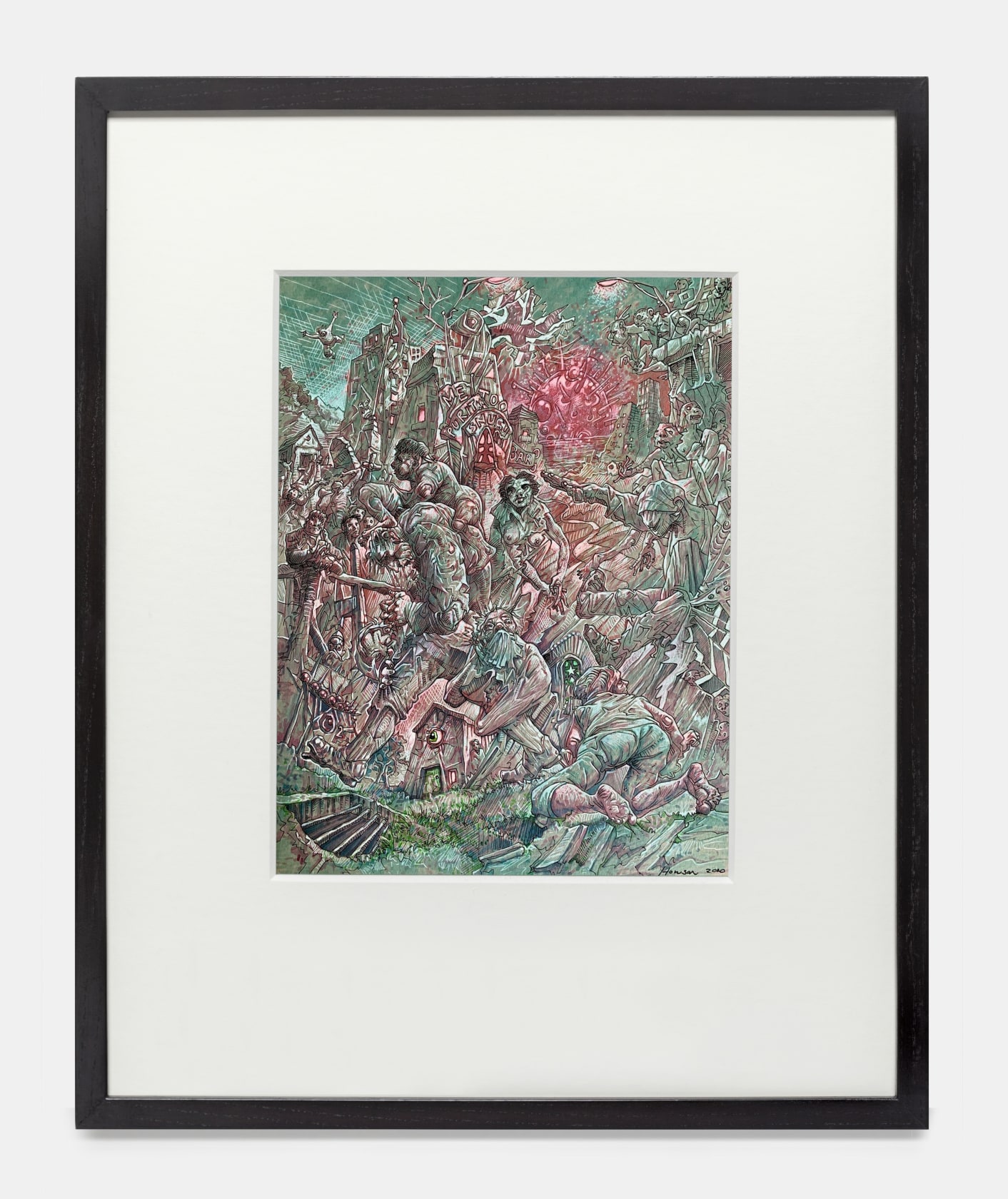 Peter Howson When The World Changed, 2020