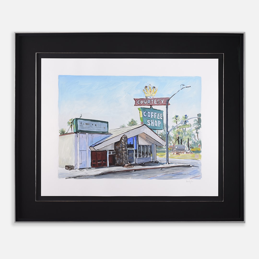 Bob Dylan, Courtesy Coffeeshop, Walnut Creek