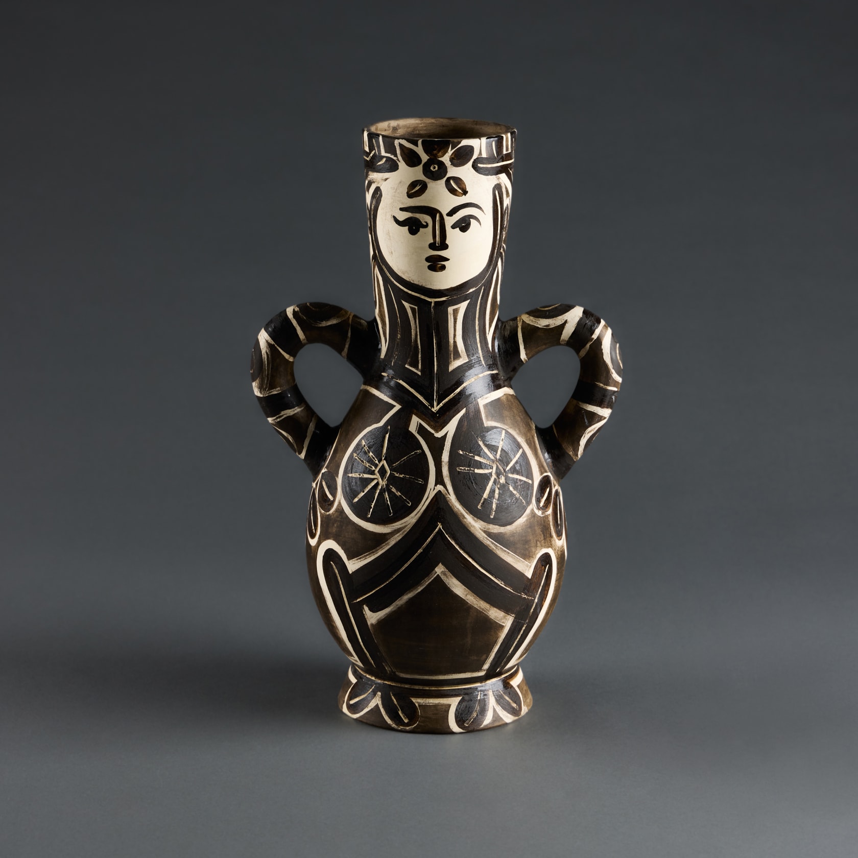 Pablo Picasso, Vase Deux Anses Hautes, 1953