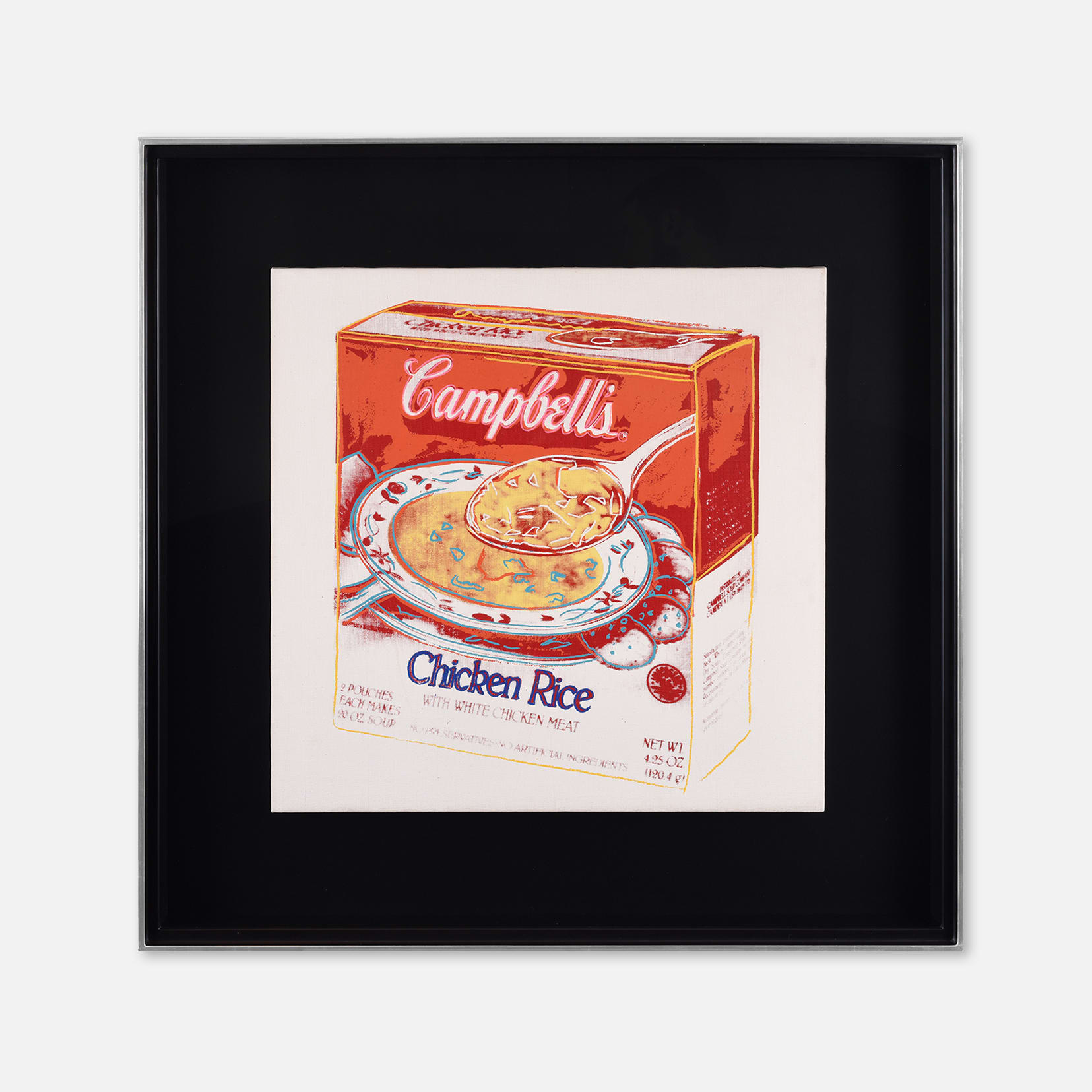 Andy Warhol Campbell’s Chicken Rice Soup