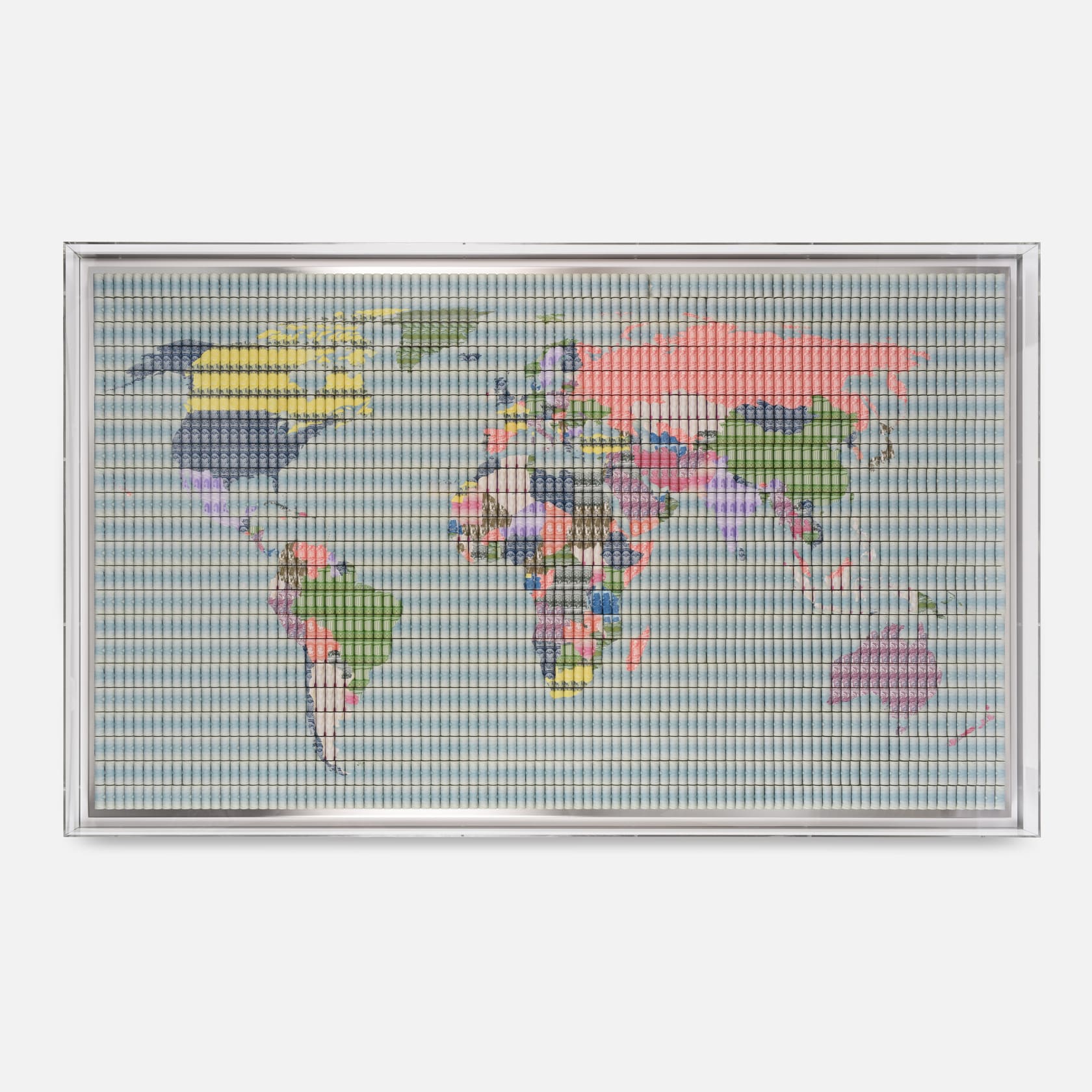 Santiago Montoya, World Map IV, 2017
