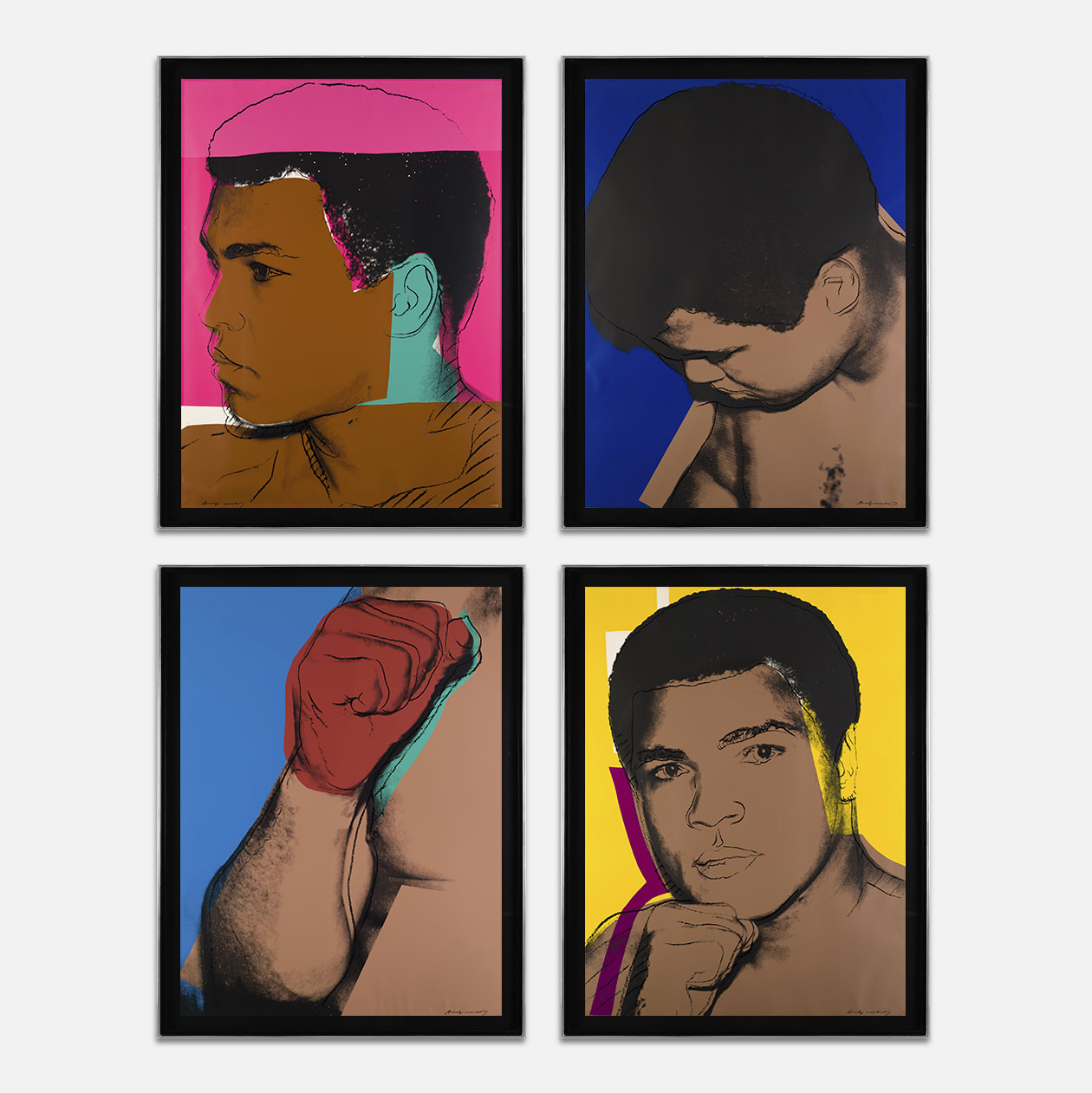 Andy Warhol, Muhammad Ali, 1978 | Halcyon Gallery