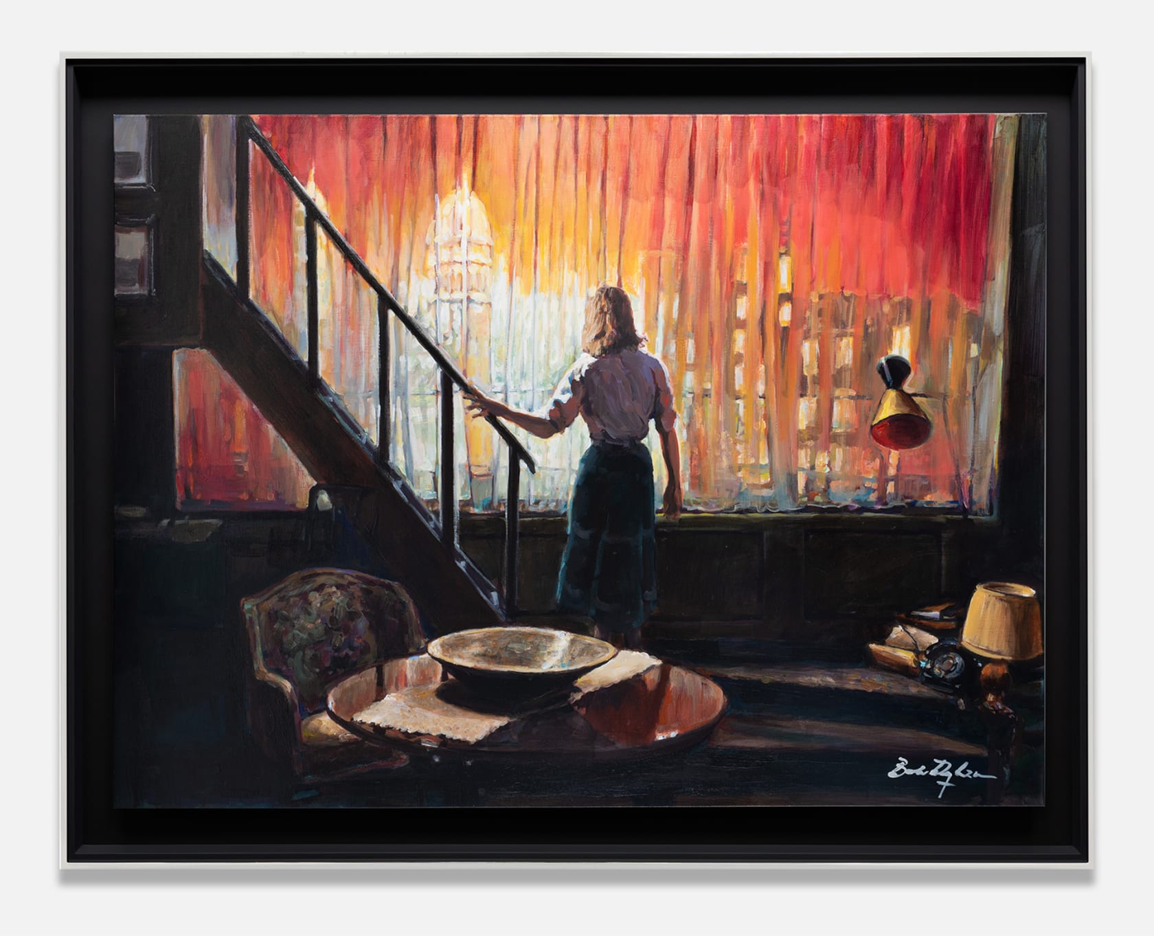 Bob Dylan, Red Curtains | Halcyon Gallery