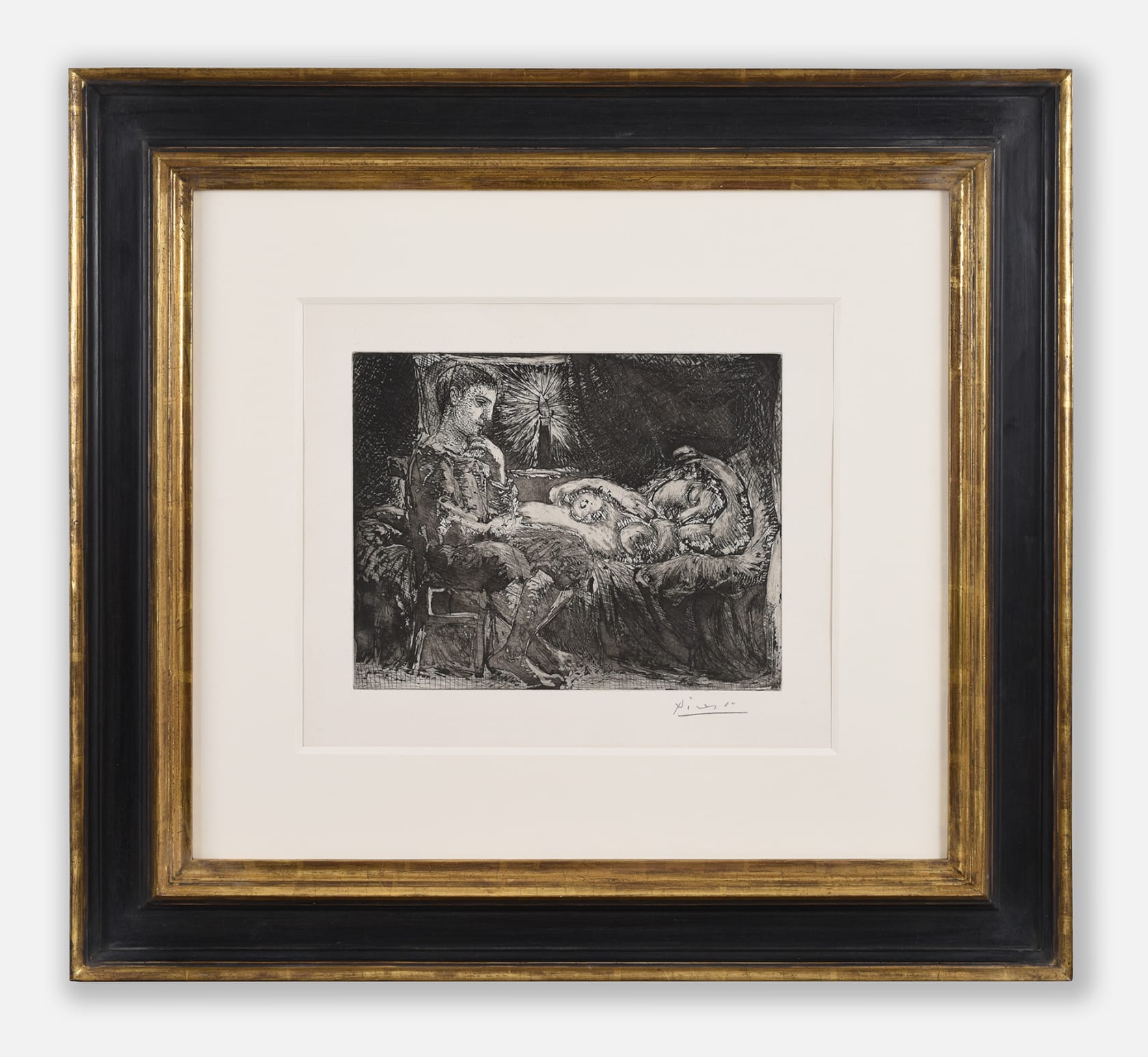 Pablo Picasso, Garçon et Dormeuse à la Chandelle, 1935