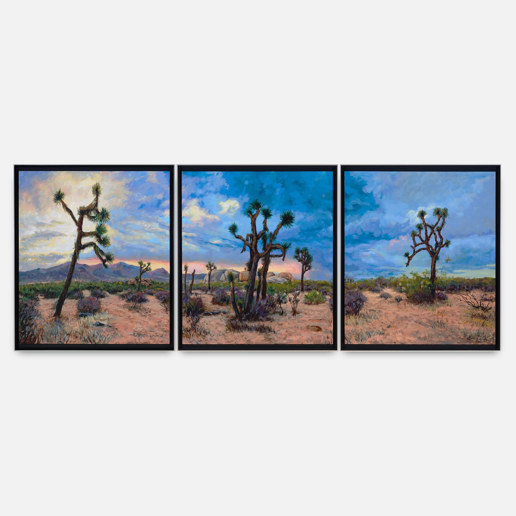 Bob Dylan, Joshua Tree Triptych, 2021 | Halcyon Gallery