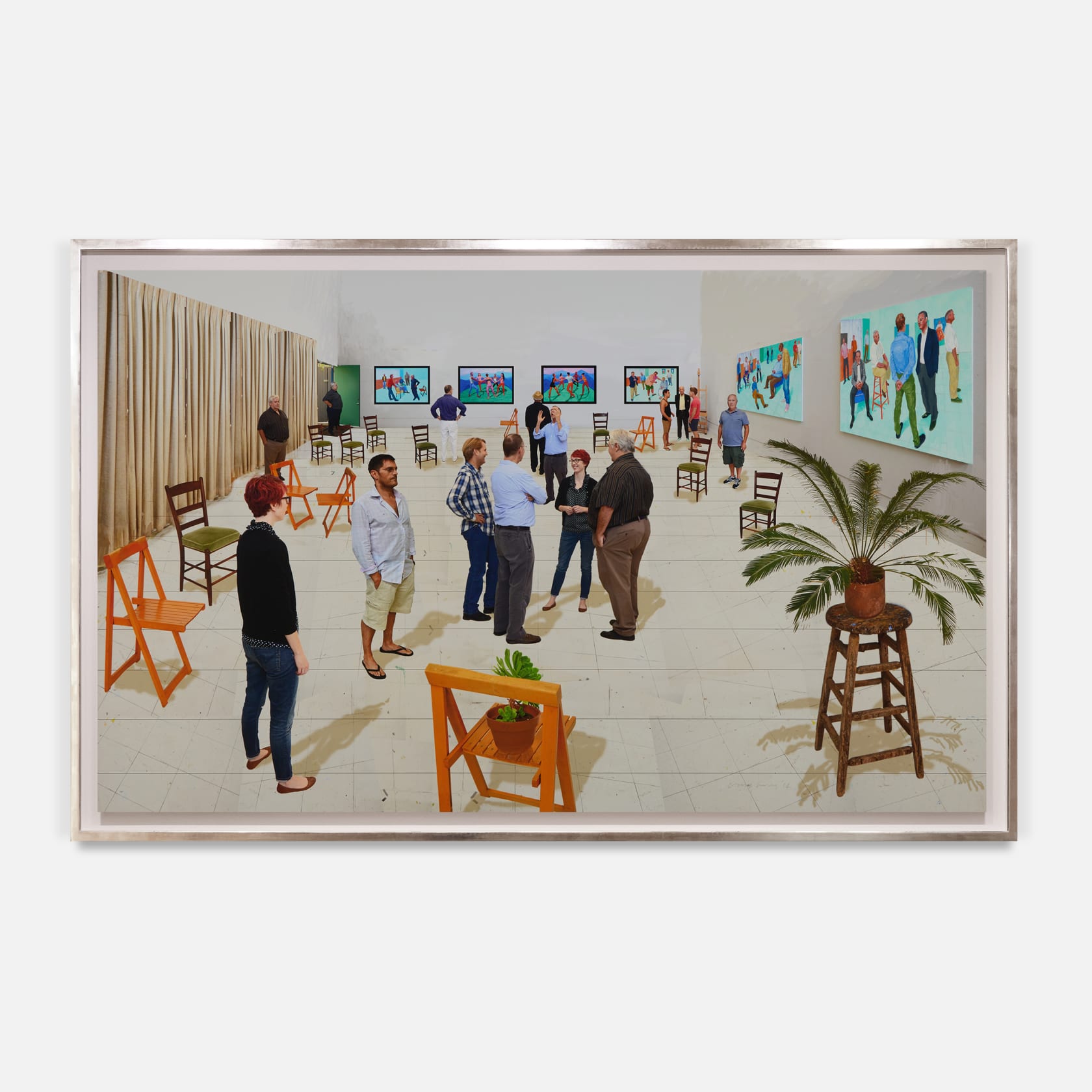 David Hockney, The Potted Palm, 2014