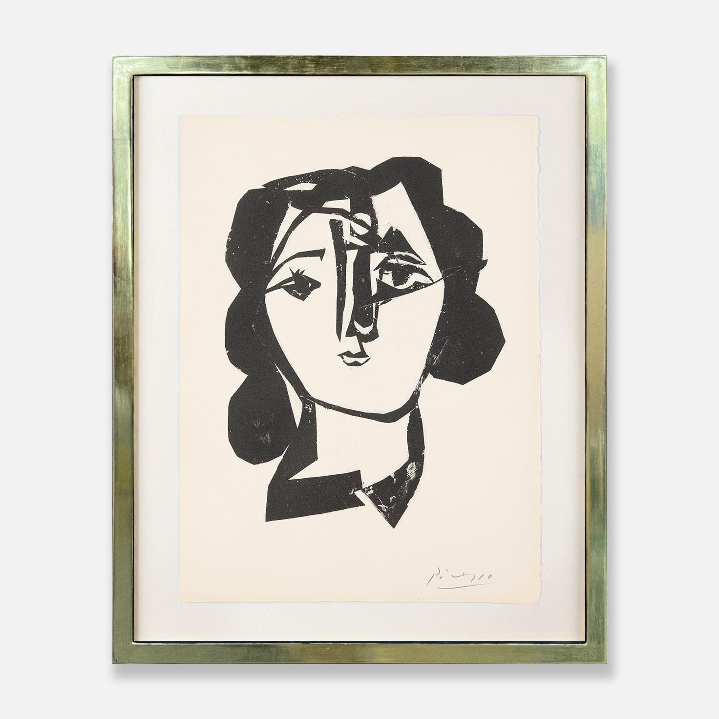 Pablo Picasso, Tête de femme, 1945