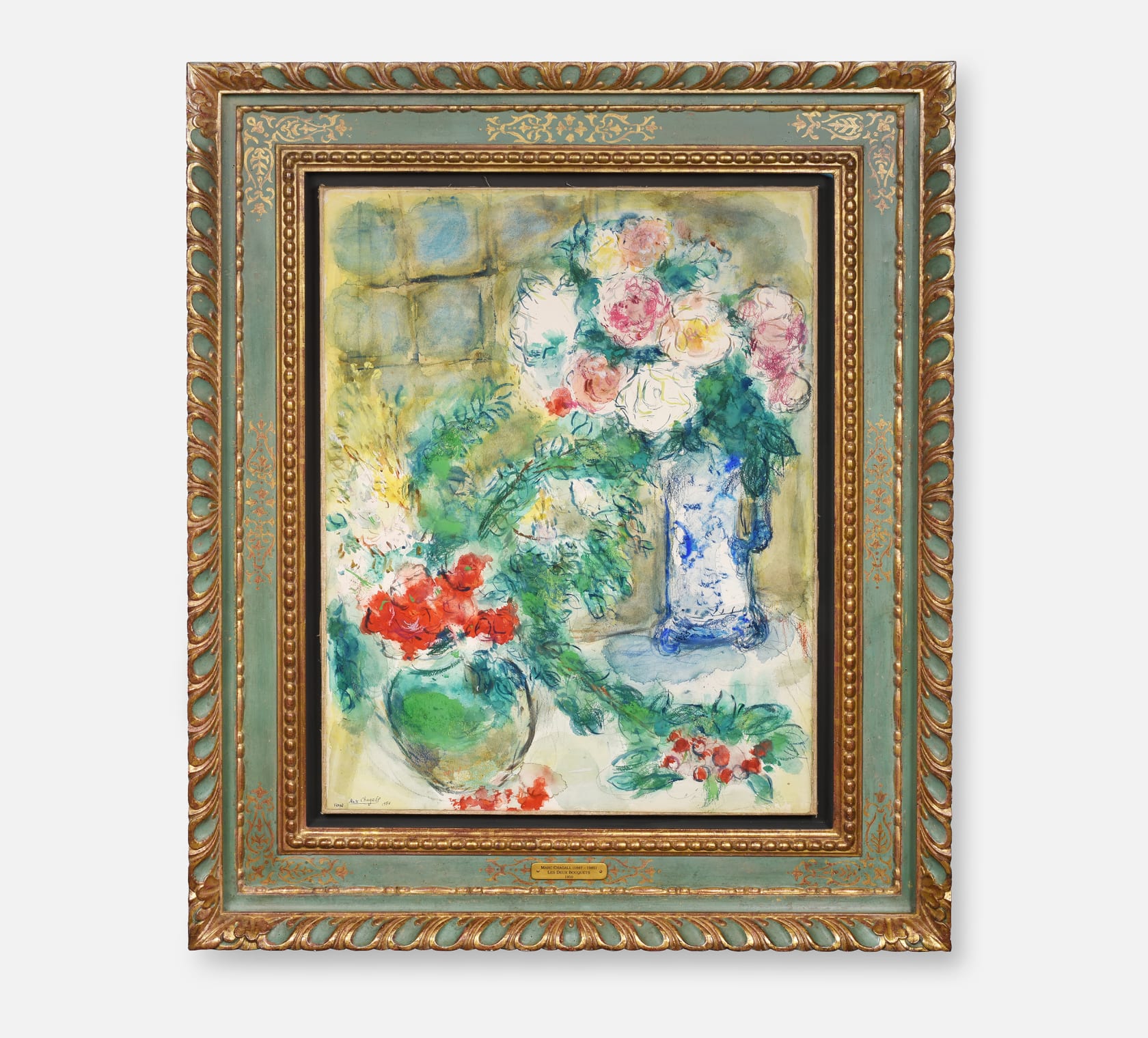 Marc Chagall, Les Deux Bouquets , 1950