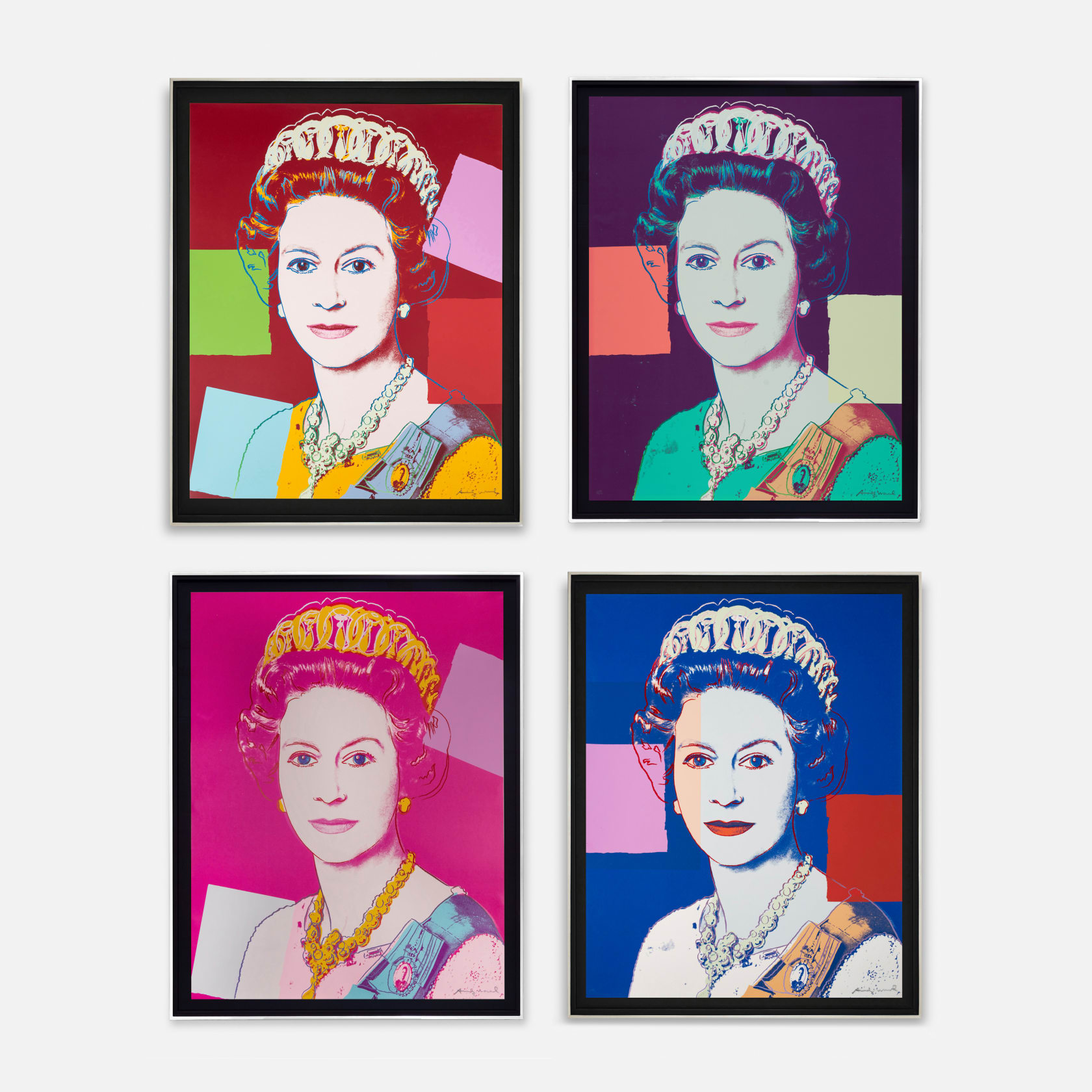 Andy Warhol, Queen Elizabeth II of the United Kingdom, 1985