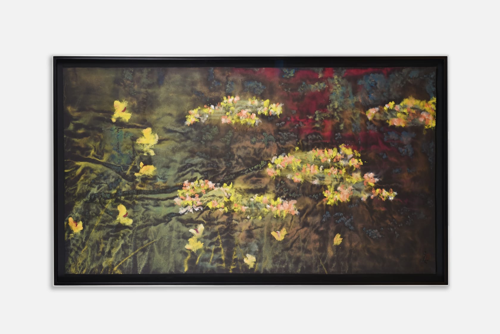 Wang Tingxin, Lily Pond with Chi Reflection, 2016